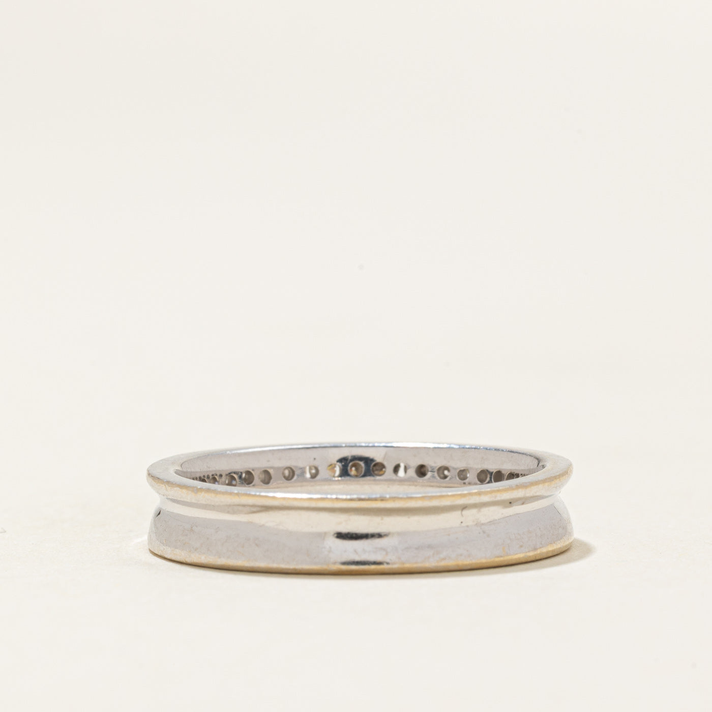 Channel Set Semi Eternity Diamond Band | 0.17ctw | 3.80mm | SZ 6.5 |