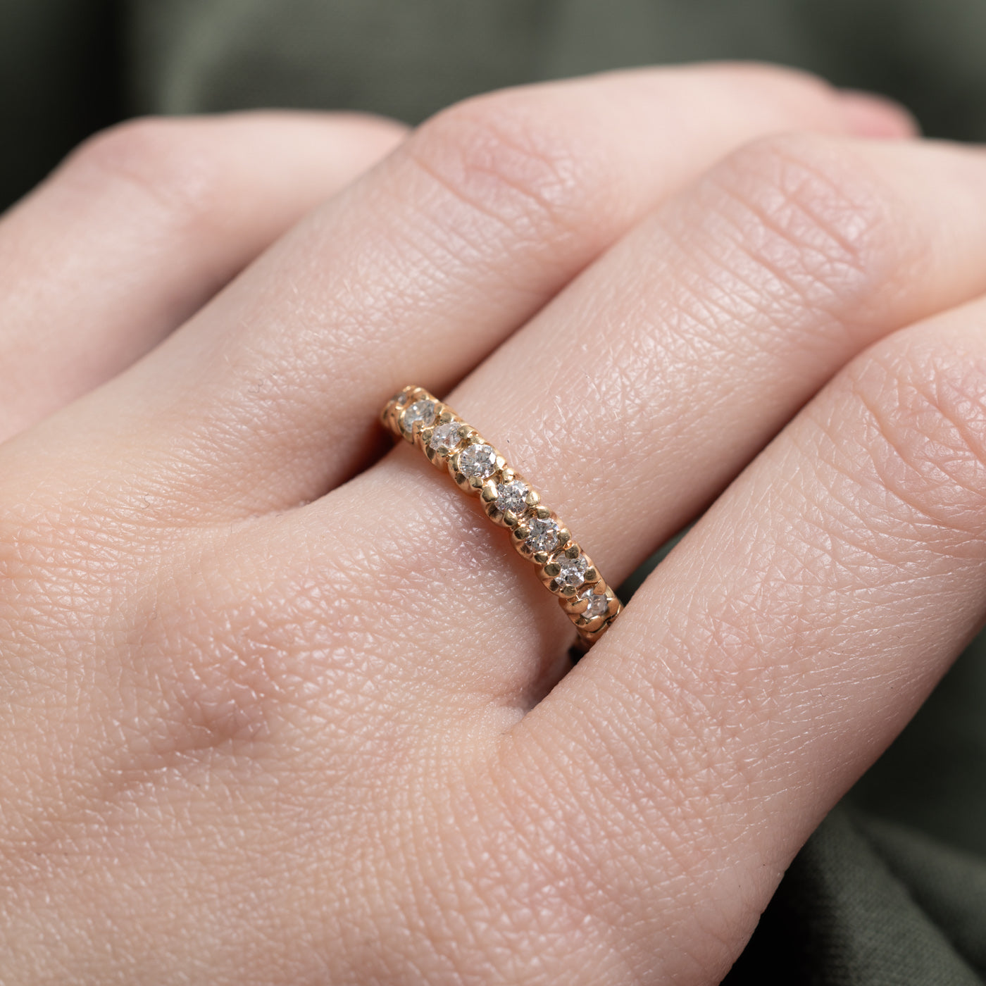 Semi Eternity Diamond Band | 0.27ctw | SZ 6.75