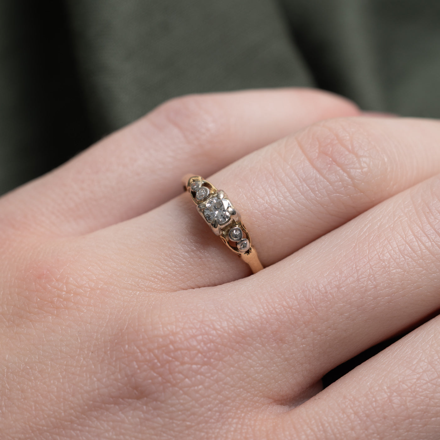 'Birks' Diamond Accented Ring | 0.20ctw | SZ 5.0