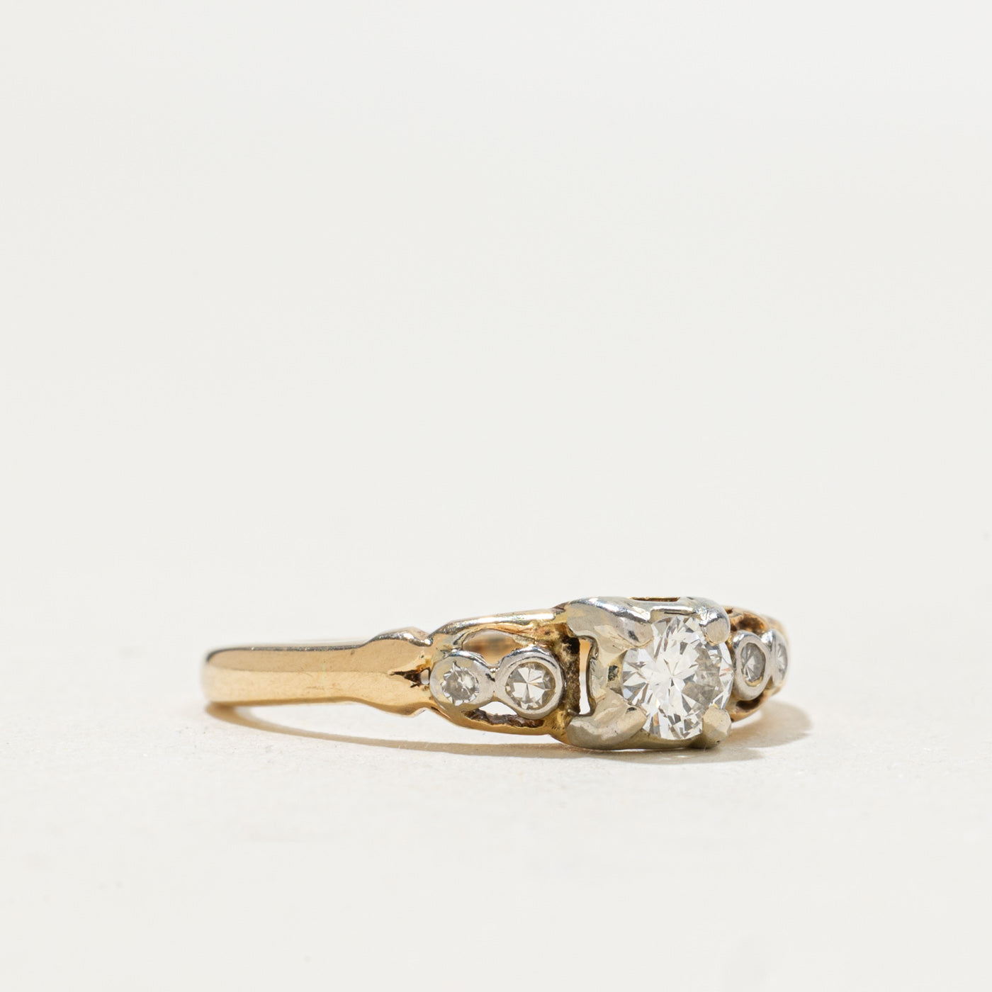 'Birks' Diamond Accented Ring | 0.20ctw | SZ 5.0