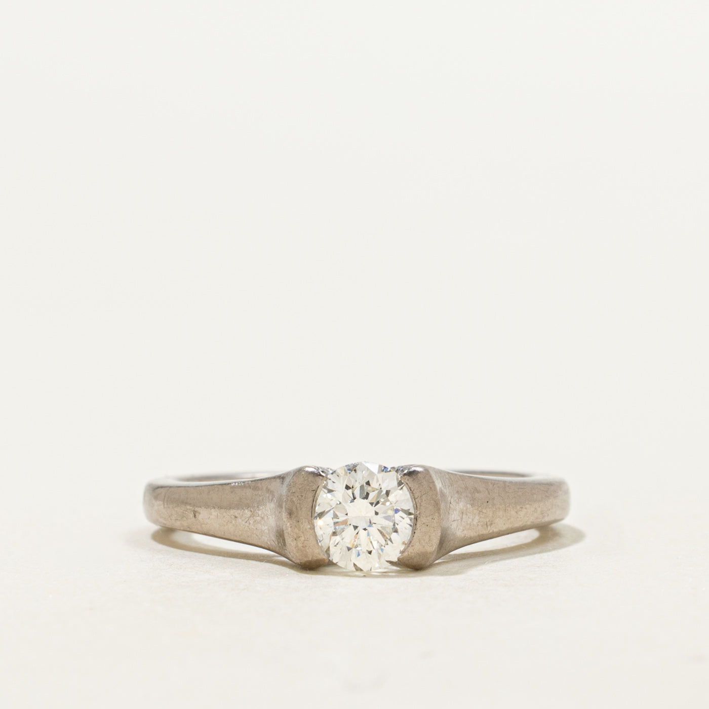 14k Semi Bezel Diamond Ring | 0.50ctw | SZ 5.5