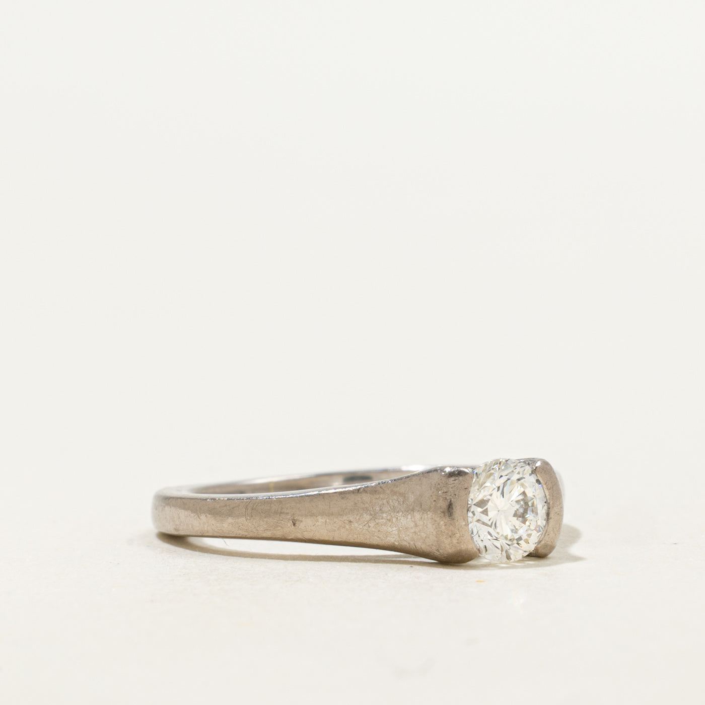 14k Semi Bezel Diamond Ring | 0.50ctw | SZ 5.5