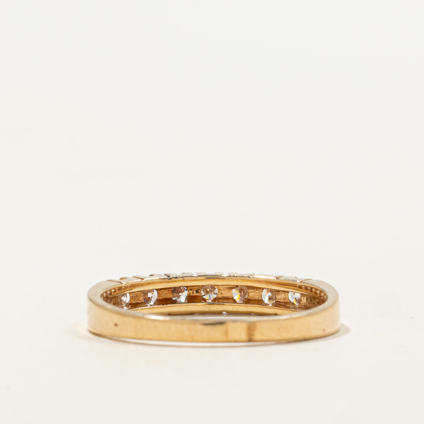 14K Seven Stone Diamond Band | 0.50ctw | SZ 7.75