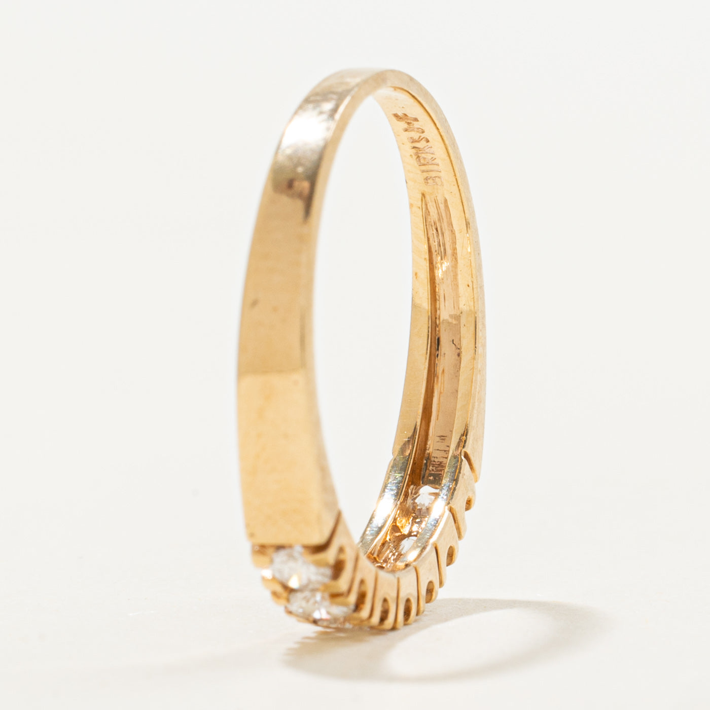 14K Seven Stone Diamond Band | 0.50ctw | SZ 7.75