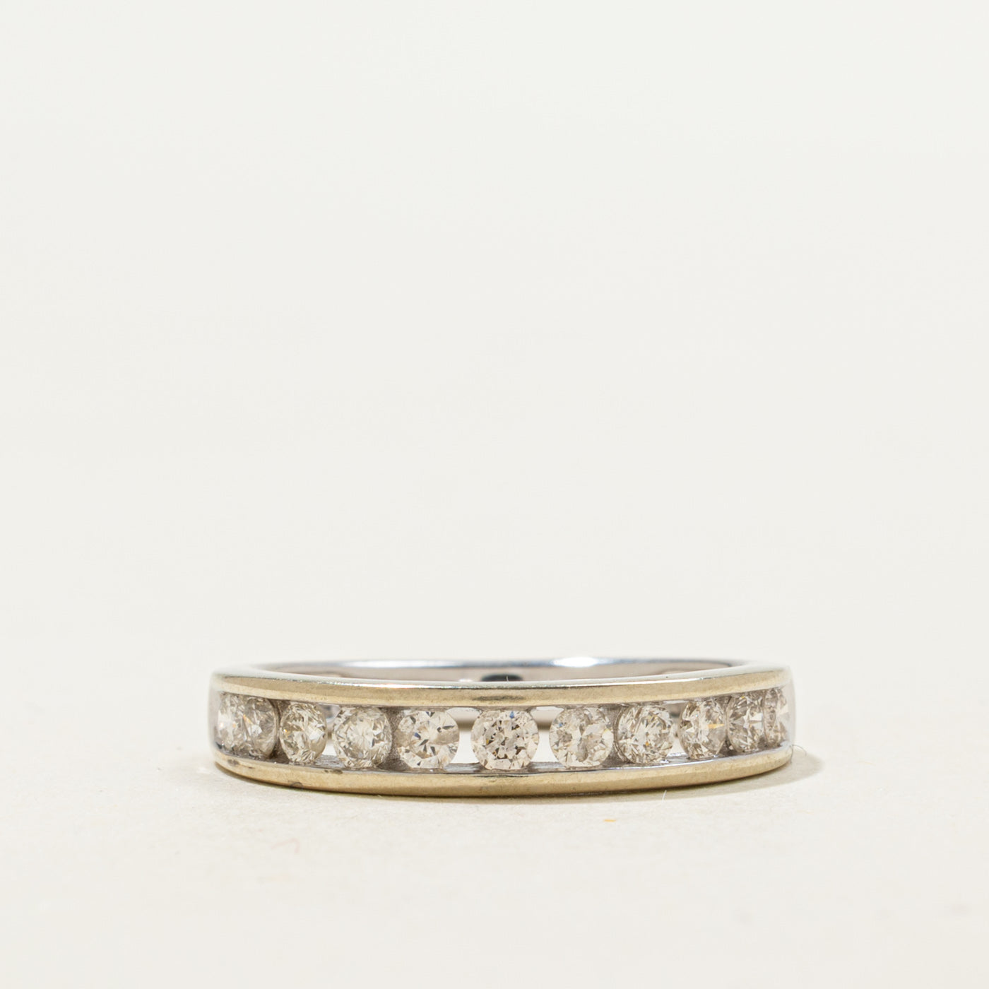 14K Semi Eternity Diamond Band | 0.50ctw | SZ 6.5