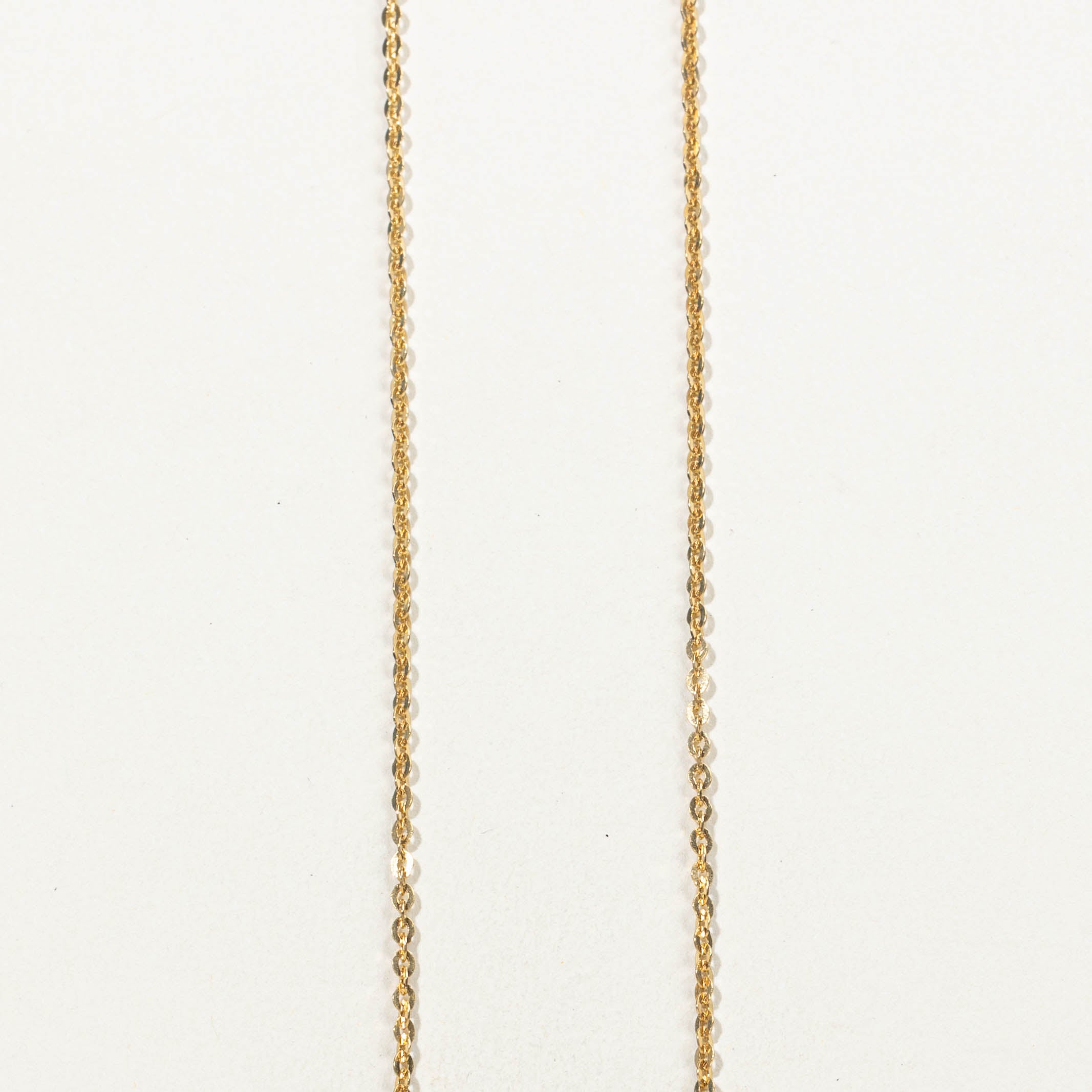 18k Diamond Pendant Necklace | 0.11ctw | 17"
