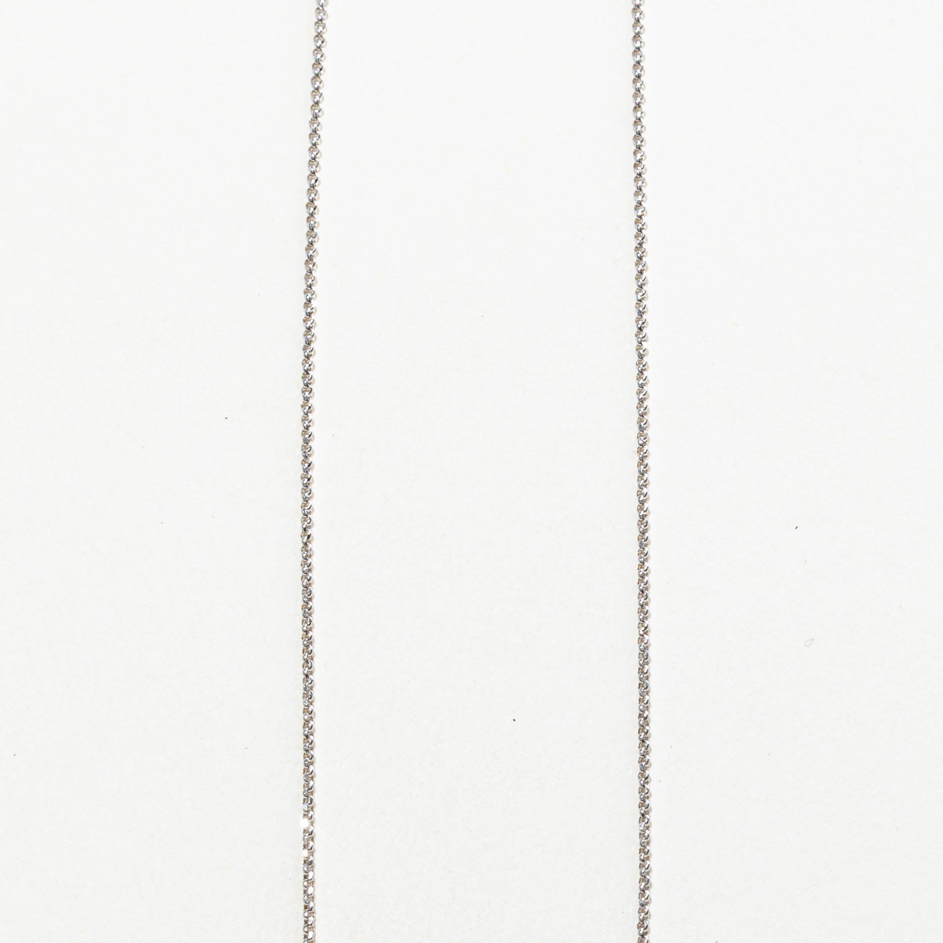 14k White Gold Diamond Flower Cluster Necklace | 0.63ctw | 16"