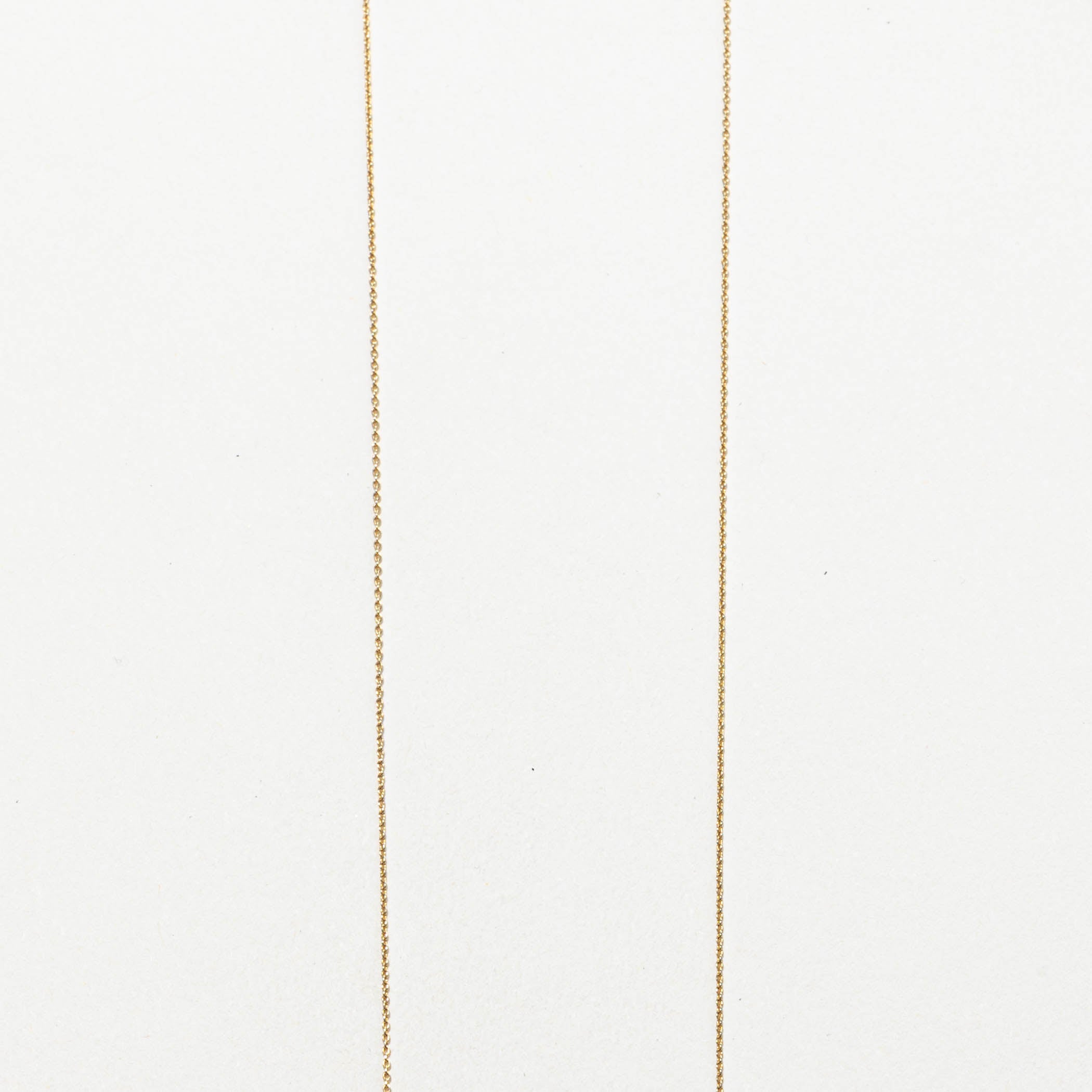 14k Diamond Swirl Geometric Pendant Necklace | 0.15ctw | 18"