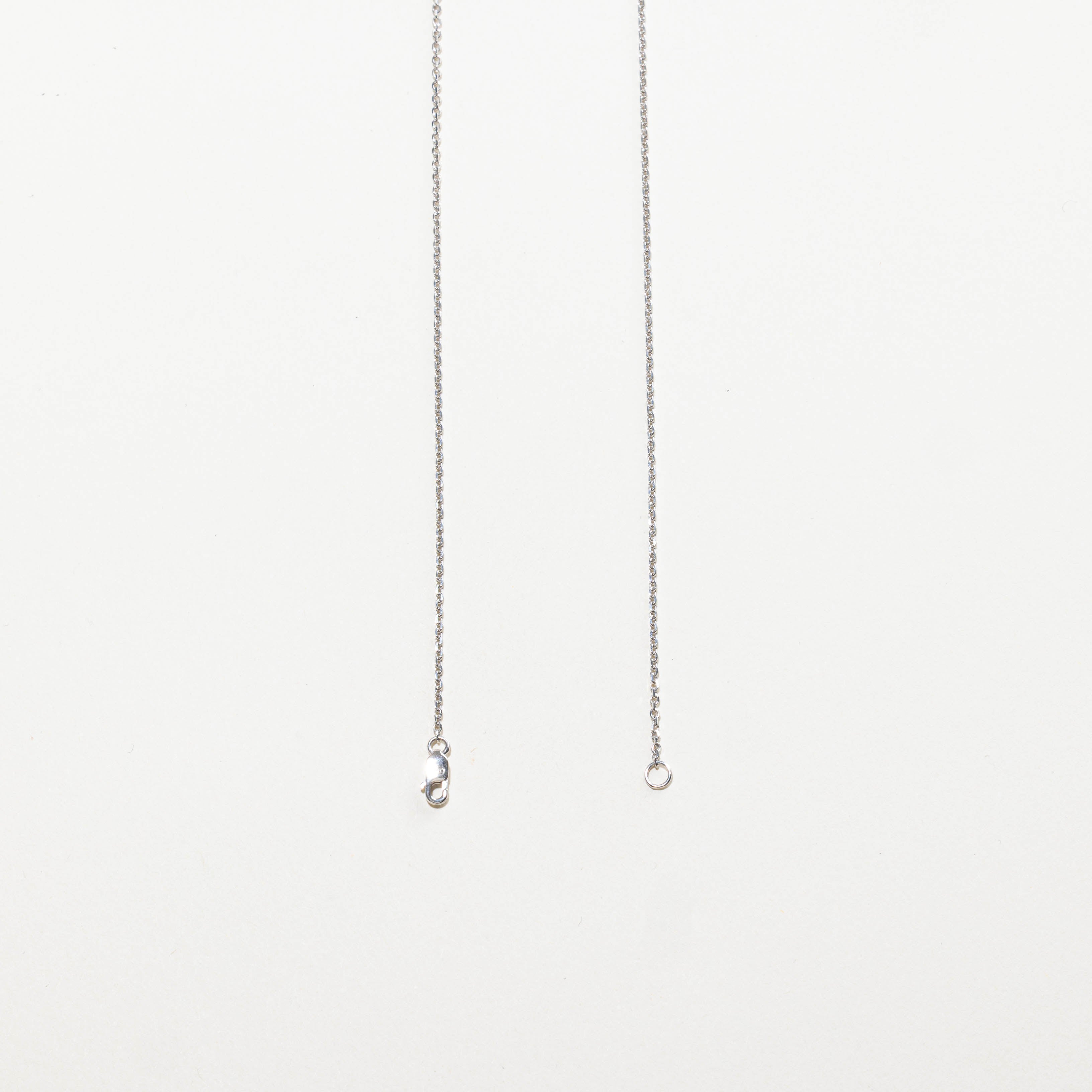14k Bezel Set Diamond Clusters Necklace | 0.50ctw | 17"