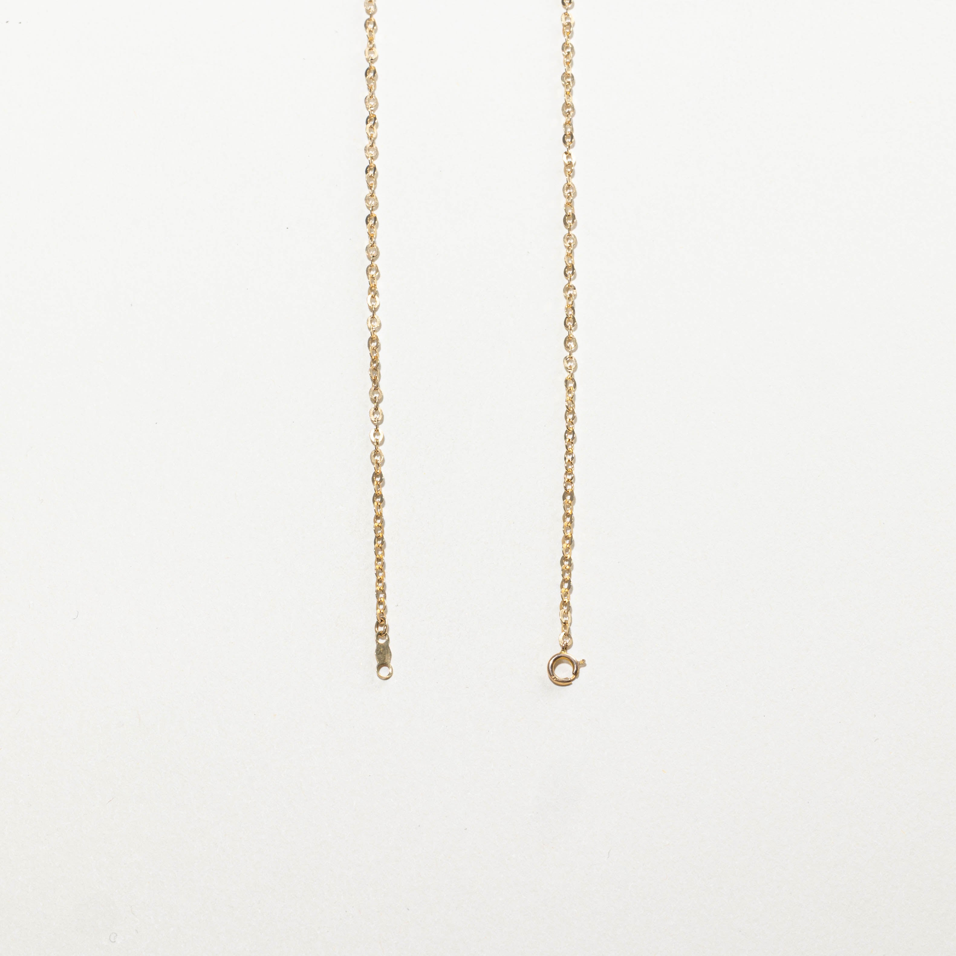 14k Diamond Satellite Necklace | 0.30ctw | 17"
