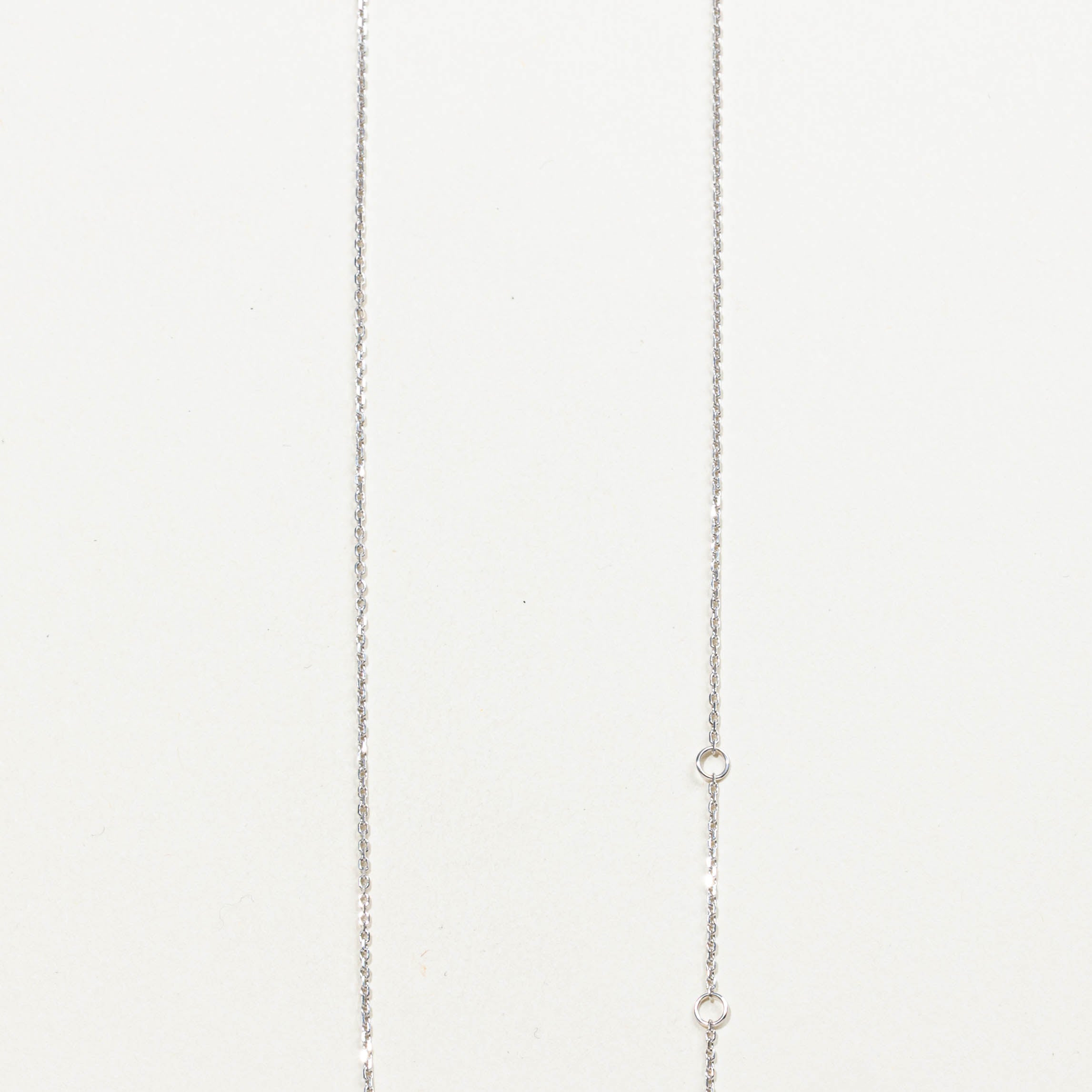 18k Diamond Circle Pendant Necklace | 0.25ctw | 18"
