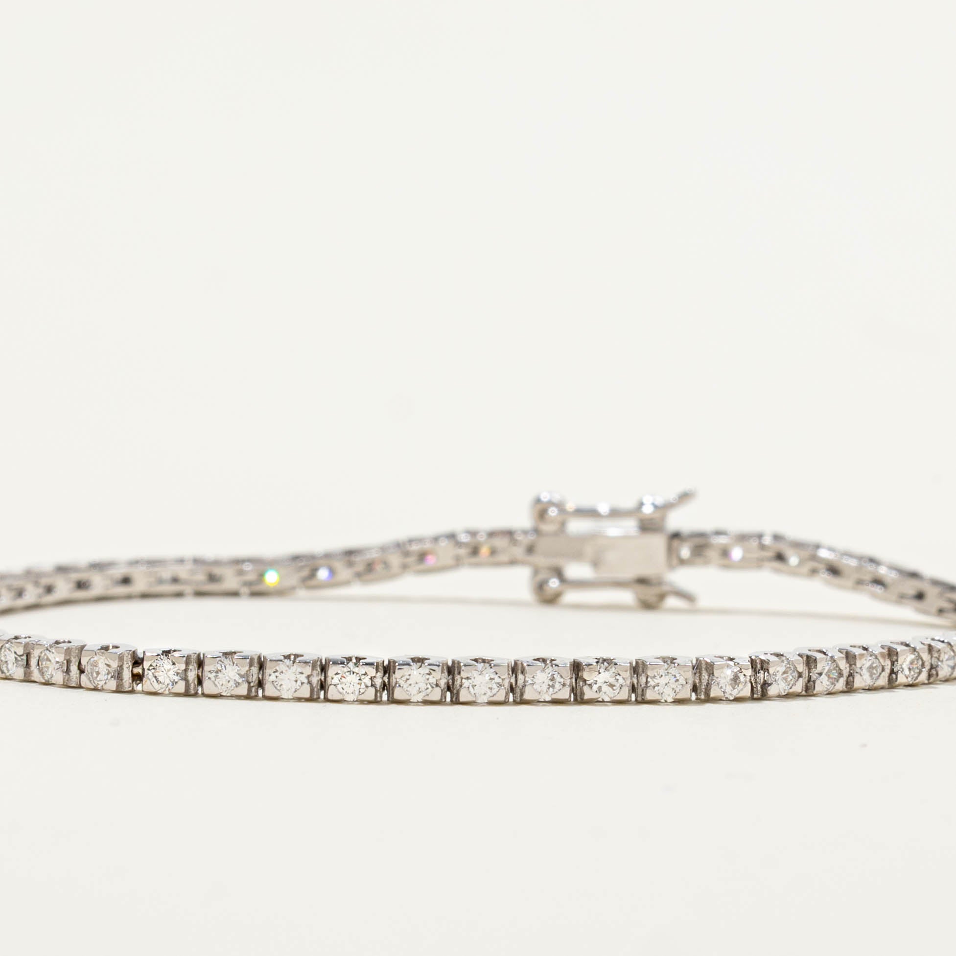 18k Diamond Tennis Bracelet | 1.75ctw VS1/VS2 G/H | 7"