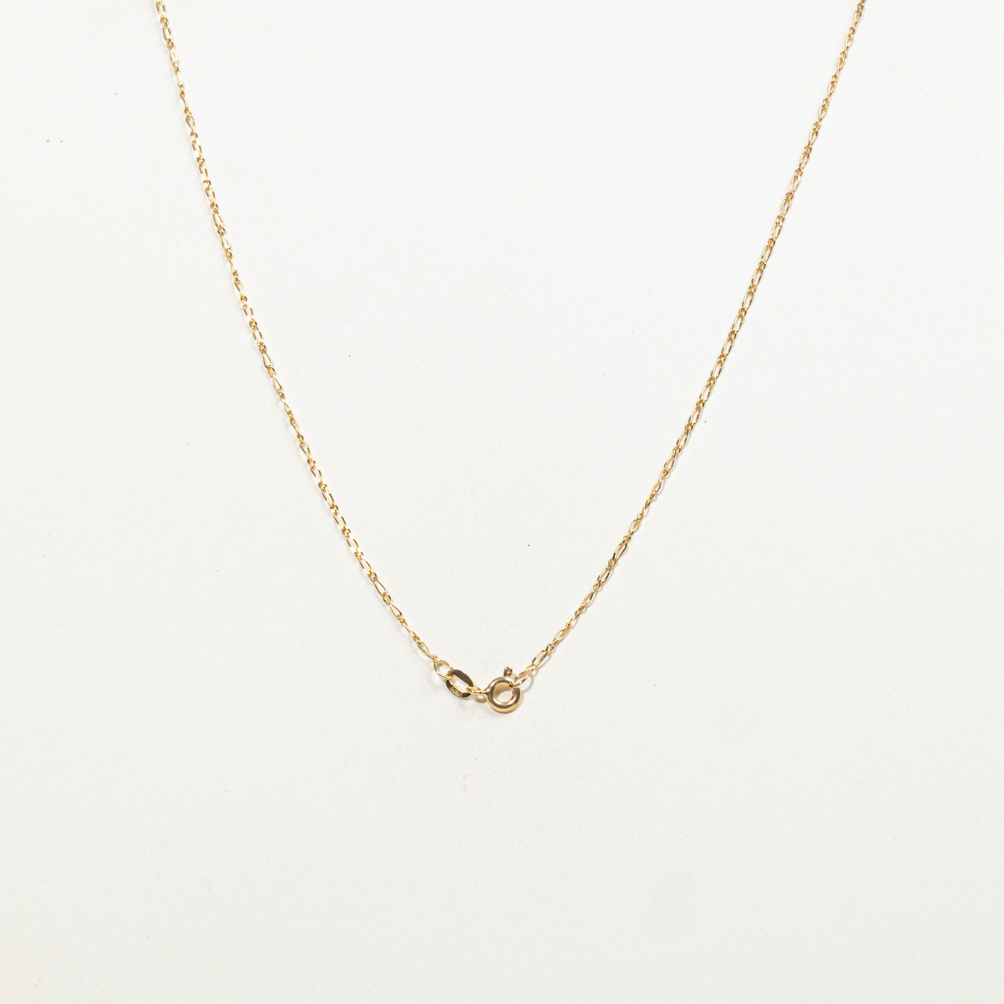14k Diamond Leaf Pendant Necklace | 0.20ctw | 17"