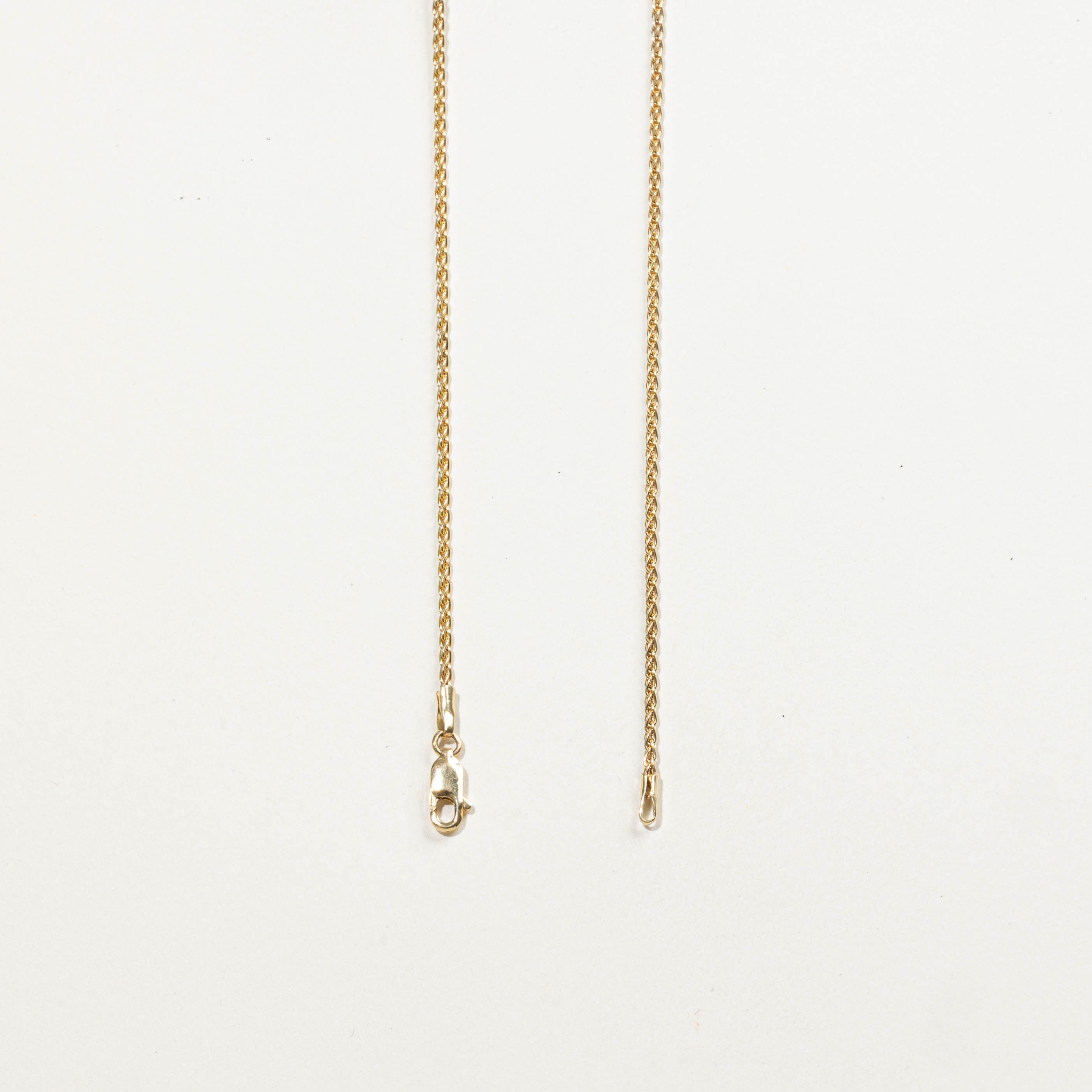 14k Diamond Clusters Scalloped Necklace | 1.00ctw | 17"