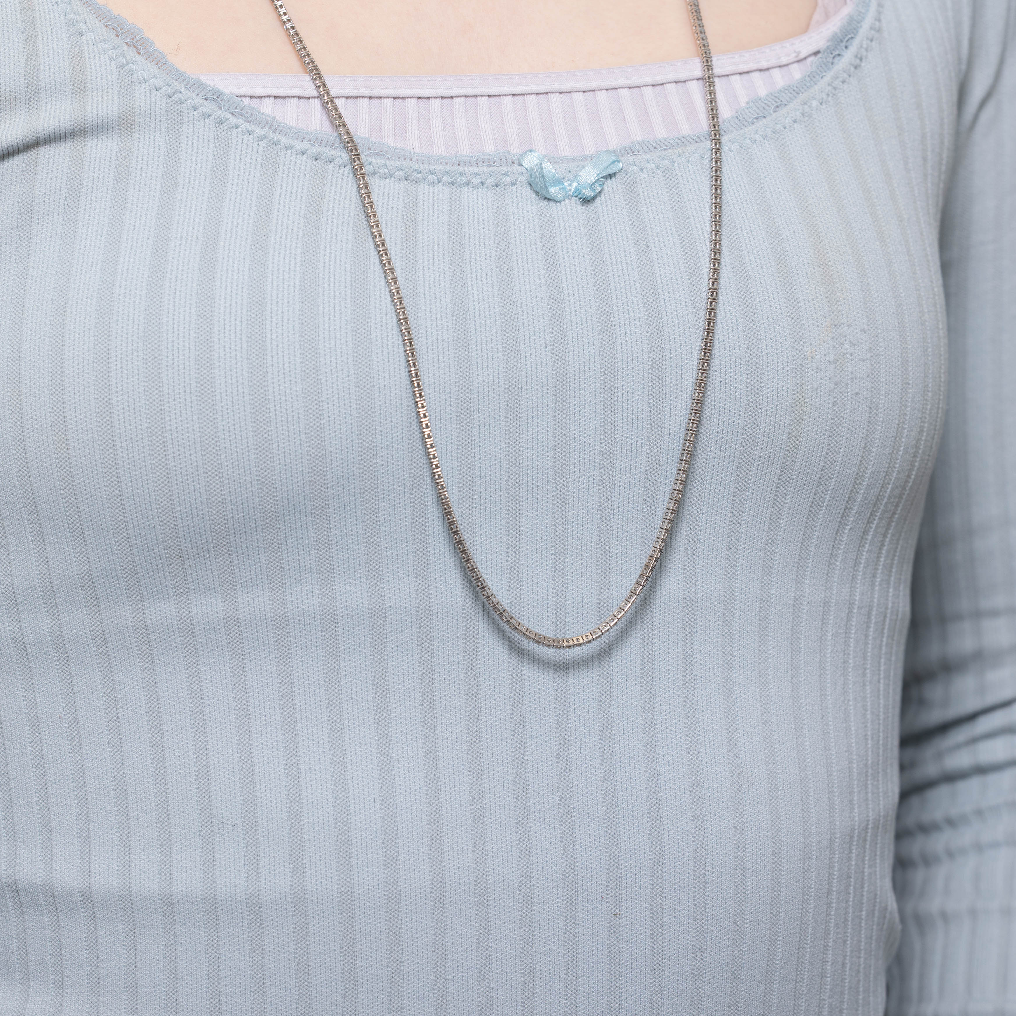 14k Diamond Tennis Necklace | 10.00ctw | 32"