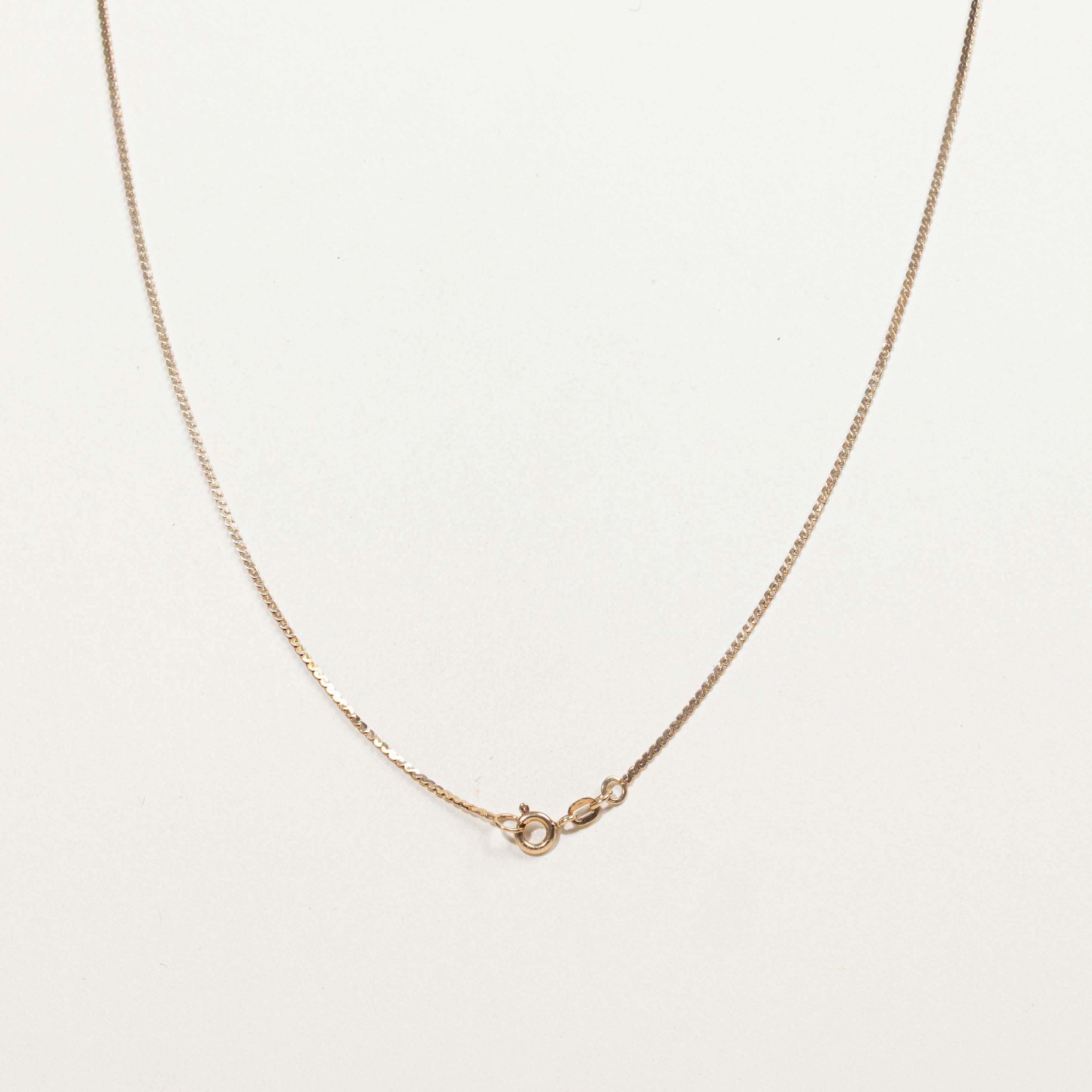 10k Diamond Geometric Necklace | 0.09ctw | 18"