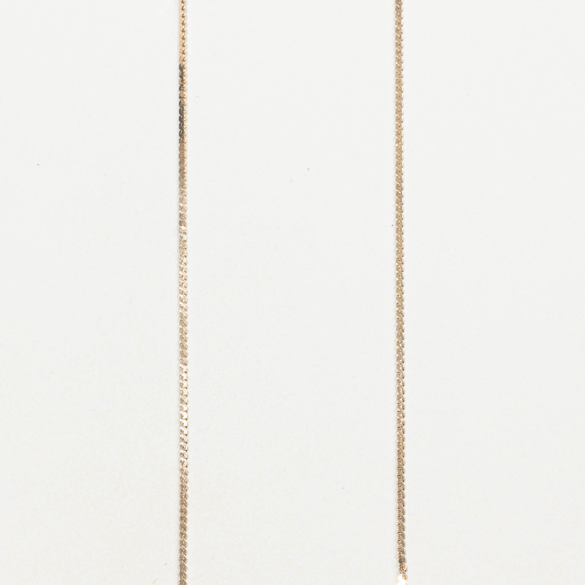 10k Diamond Geometric Necklace | 0.09ctw | 18"