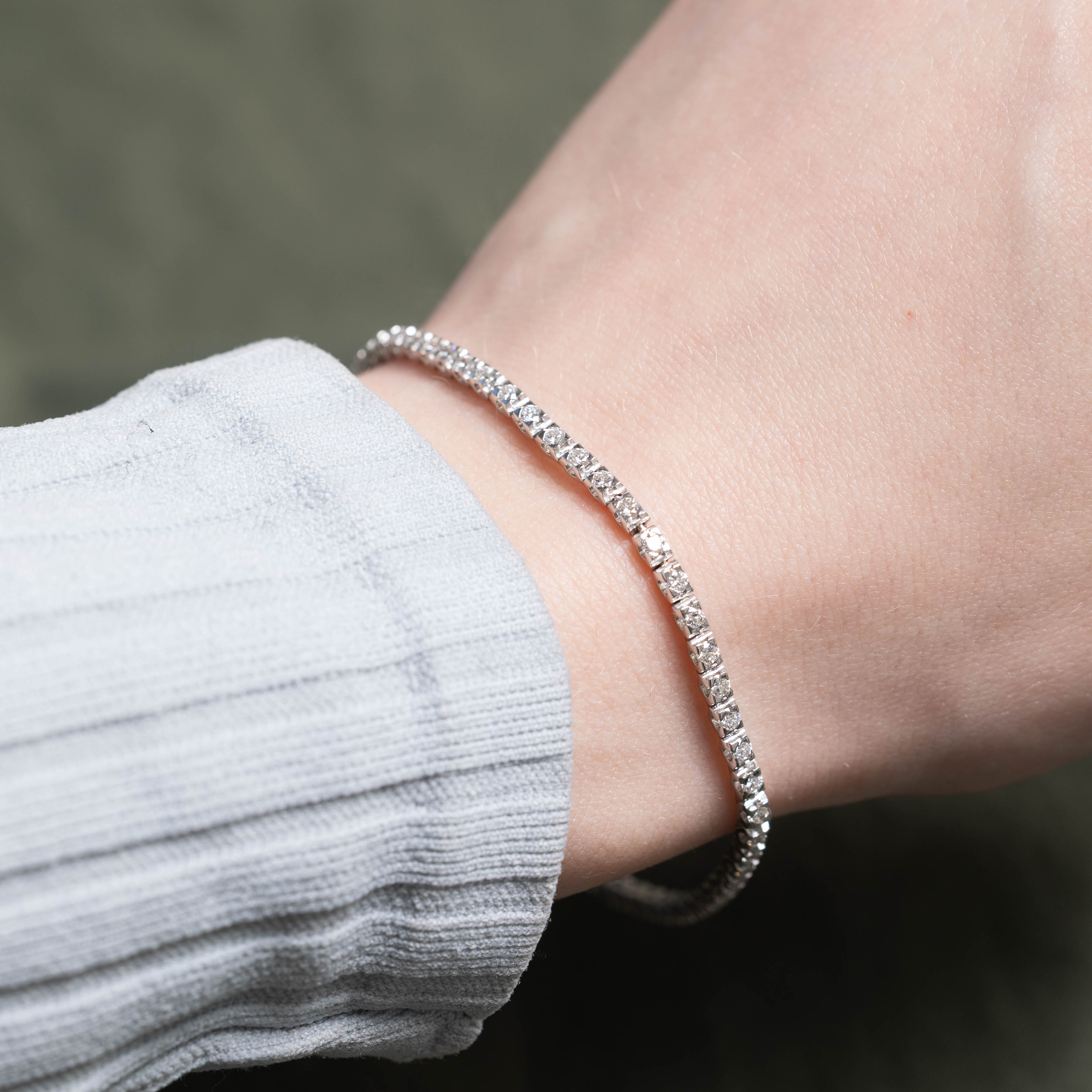 18k Diamond Tennis Bracelet | 1.75ctw VS1/VS2 G/H | 7"