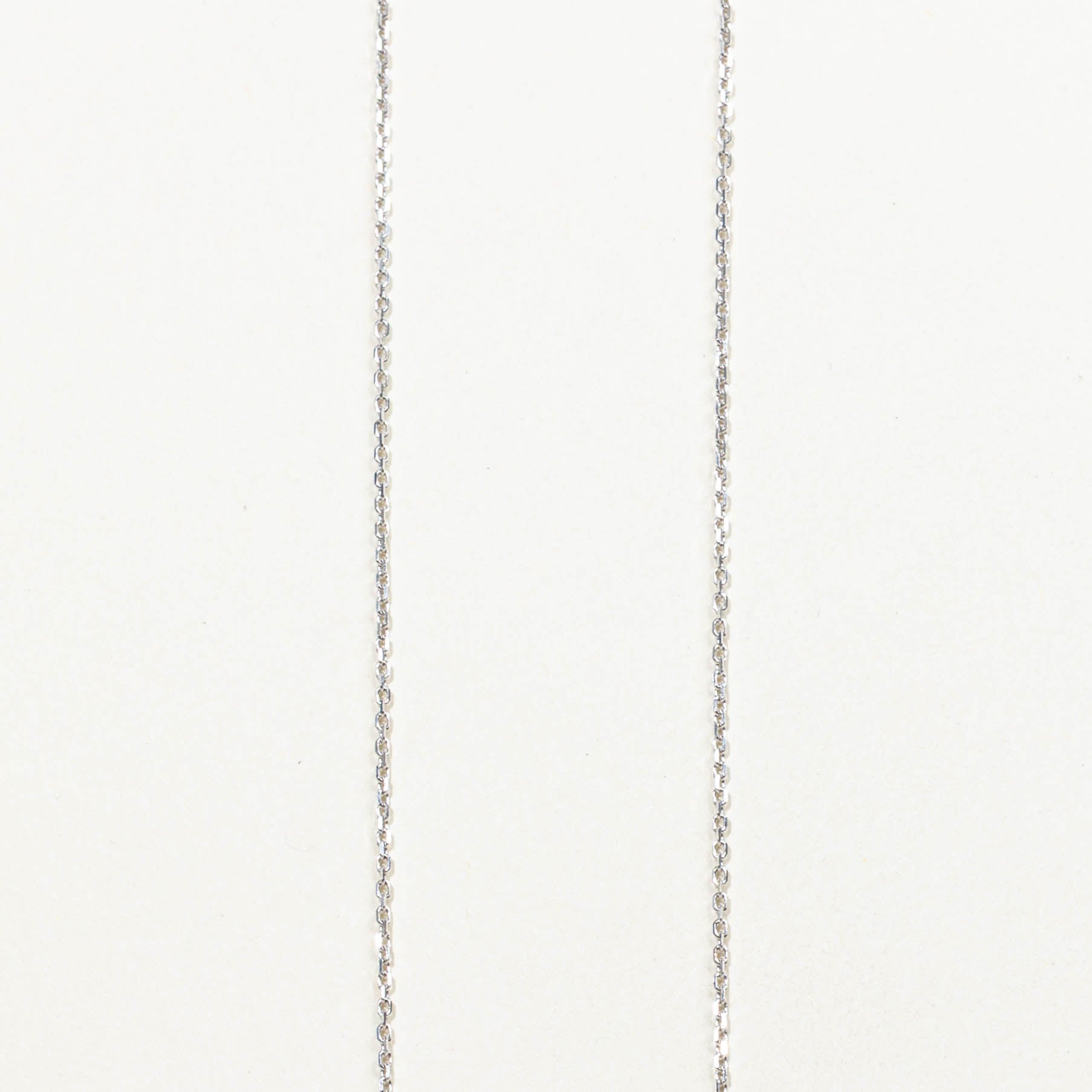 14k Diamond Wavy Geometric Necklace | 0.50ctw | 16"