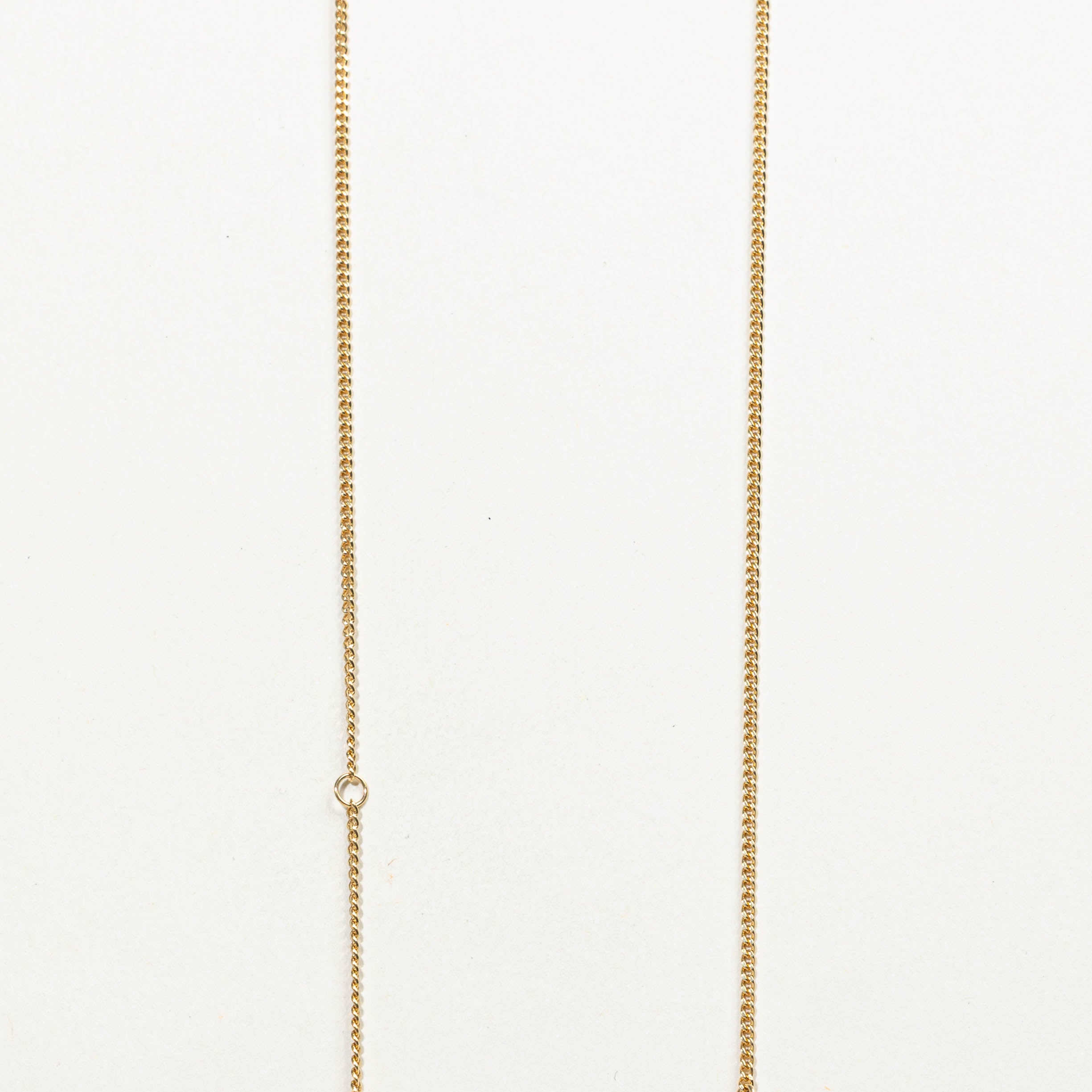 18k Solitiare Diamond Pendant Necklace | 0.28ct | 16"