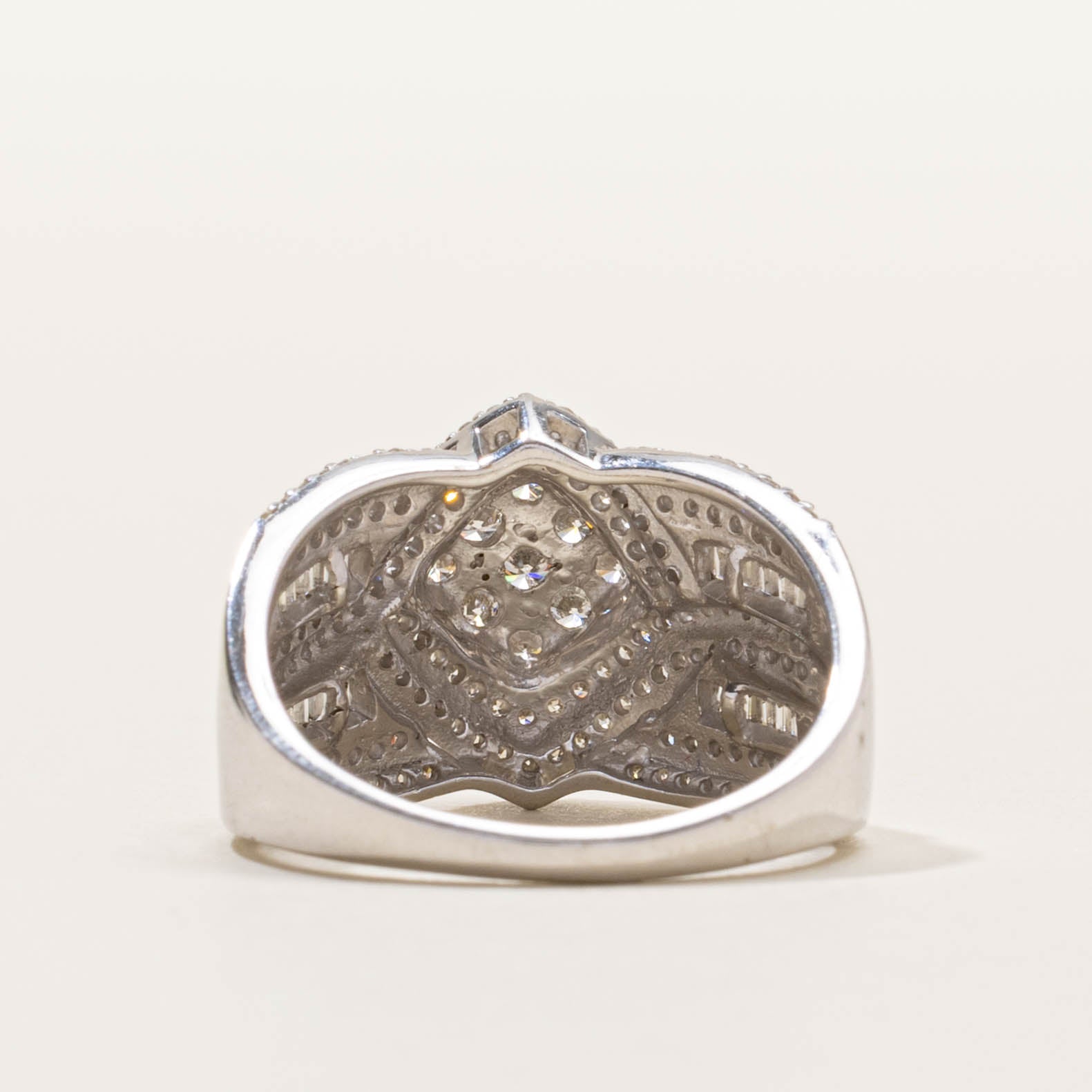 10k Multi Cut Diamond Cluster Ring | 0.45ctw | SZ 7