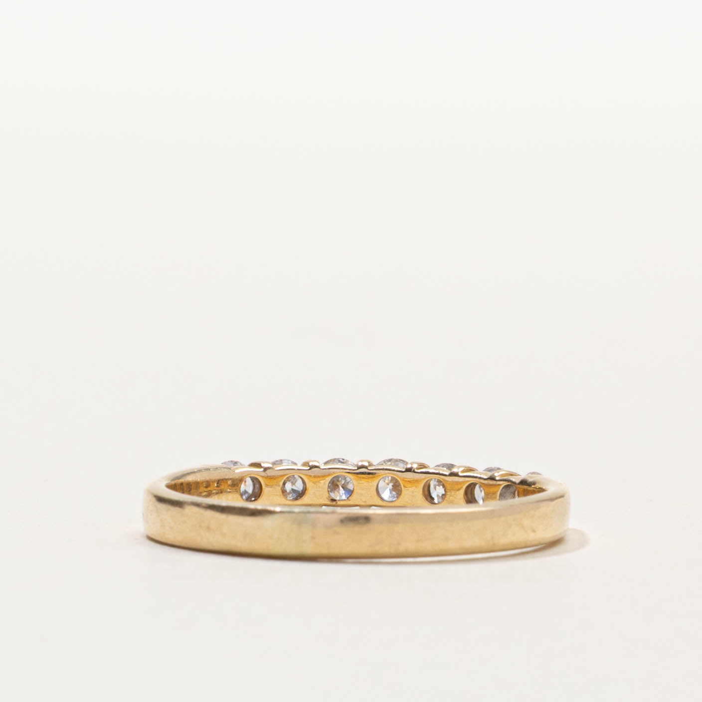 14k Seven Stone Diamond Band | 0.43ctw | SZ 7.5