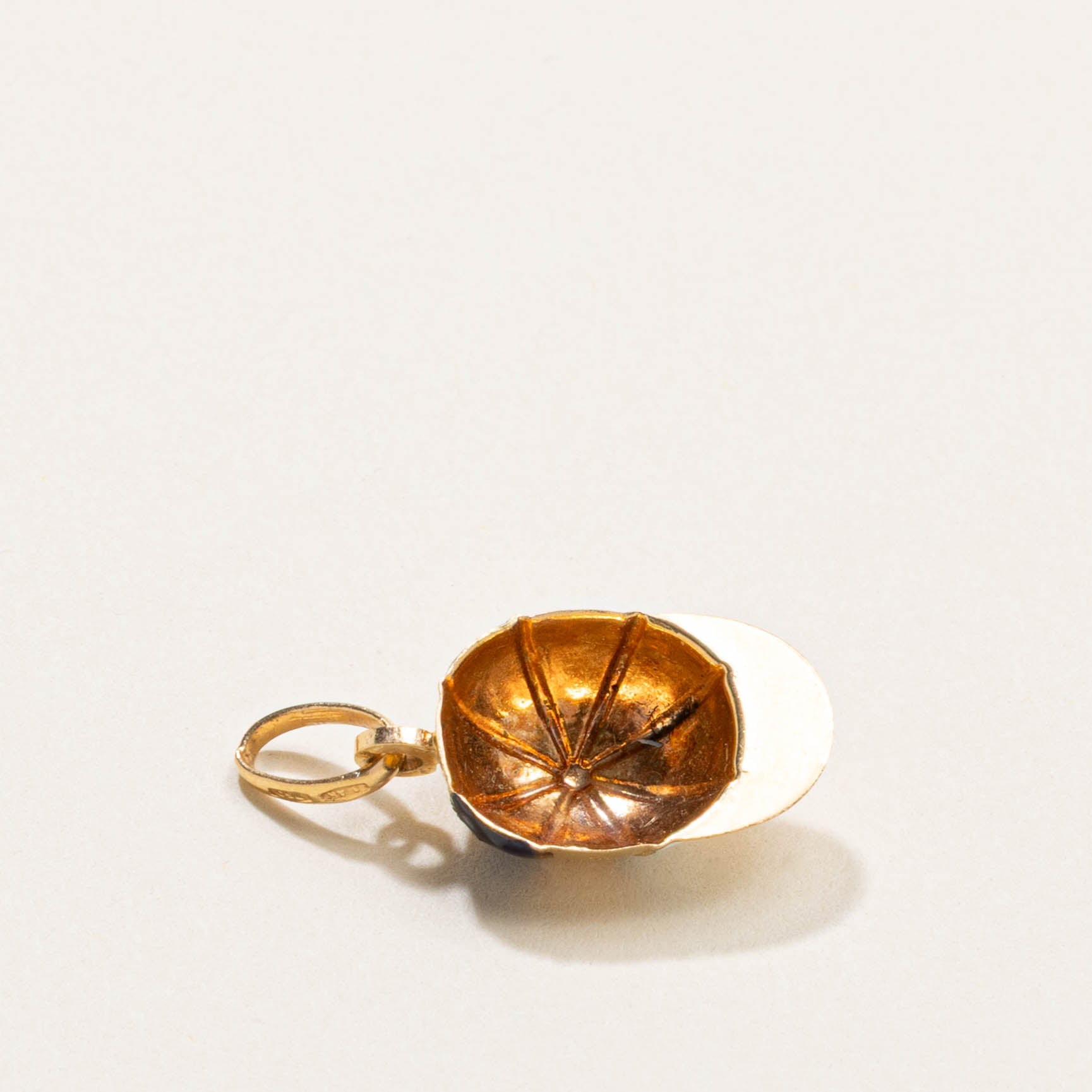 Italian Enamel Pinwheel Baseball Cap Charm