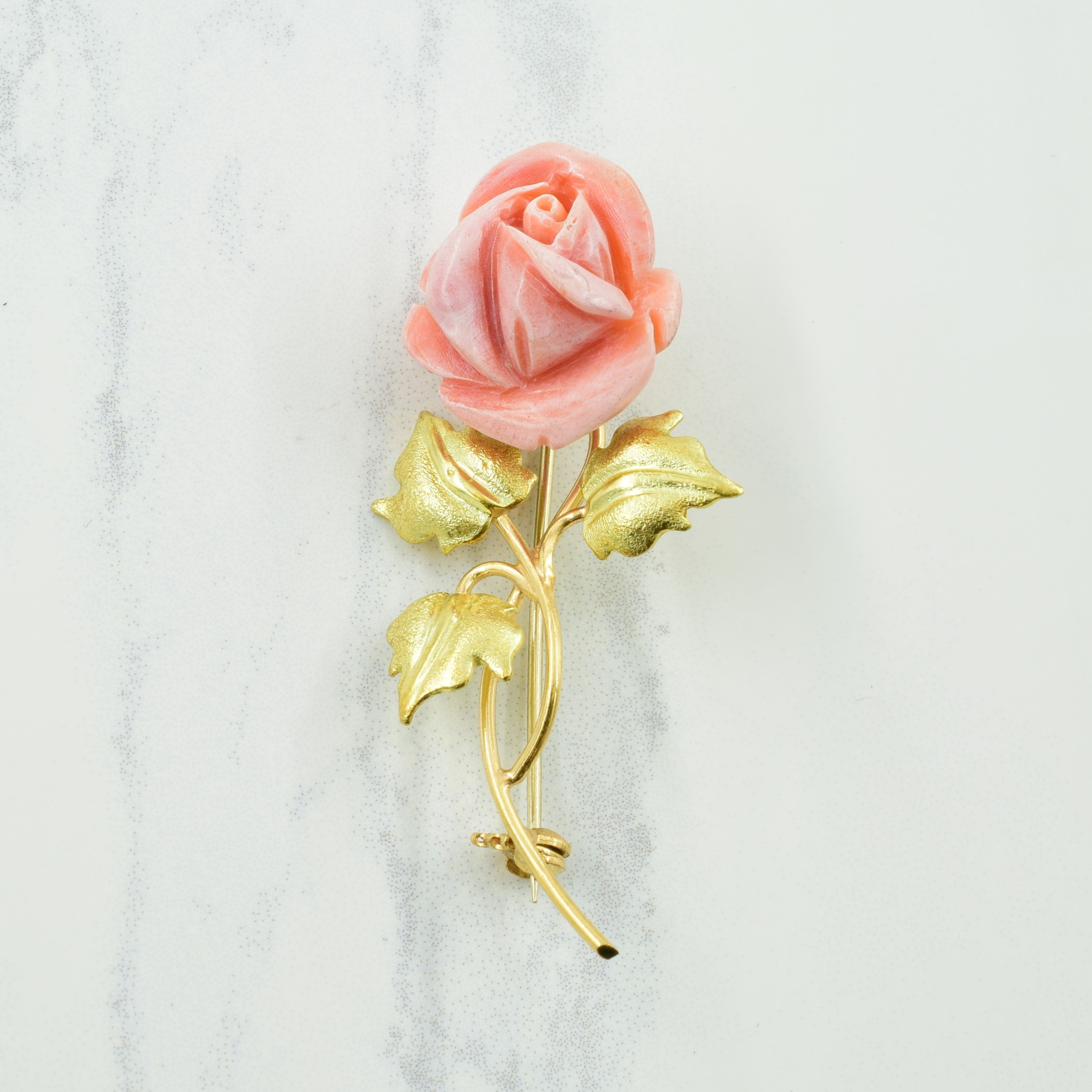 Coral Flower Brooch | 17.00ct |