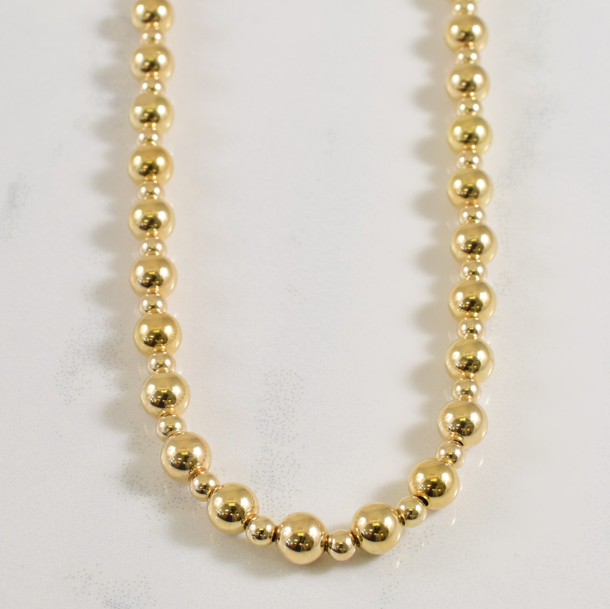 14k Yellow Gold Fancy Chain | 36