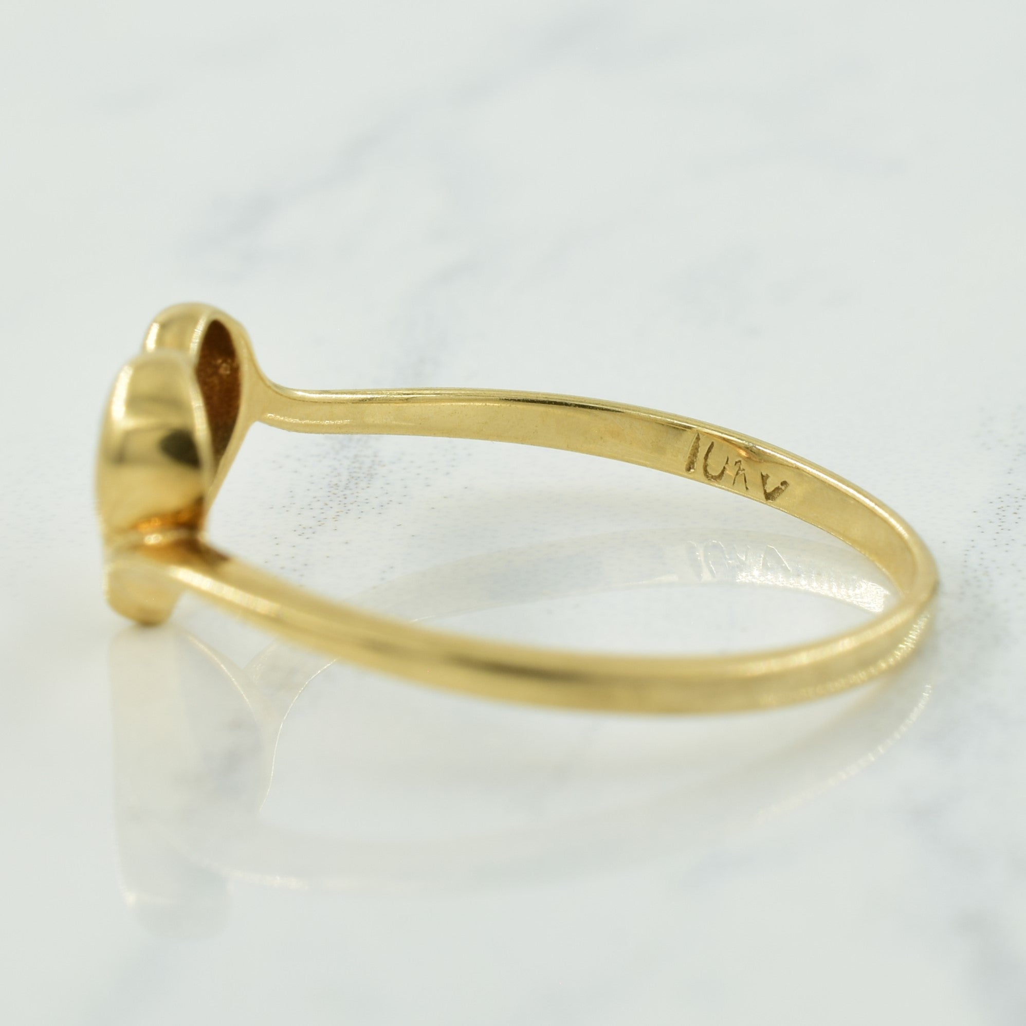 Diamond Heart Ring | 0.01ct | SZ 6.75 |
