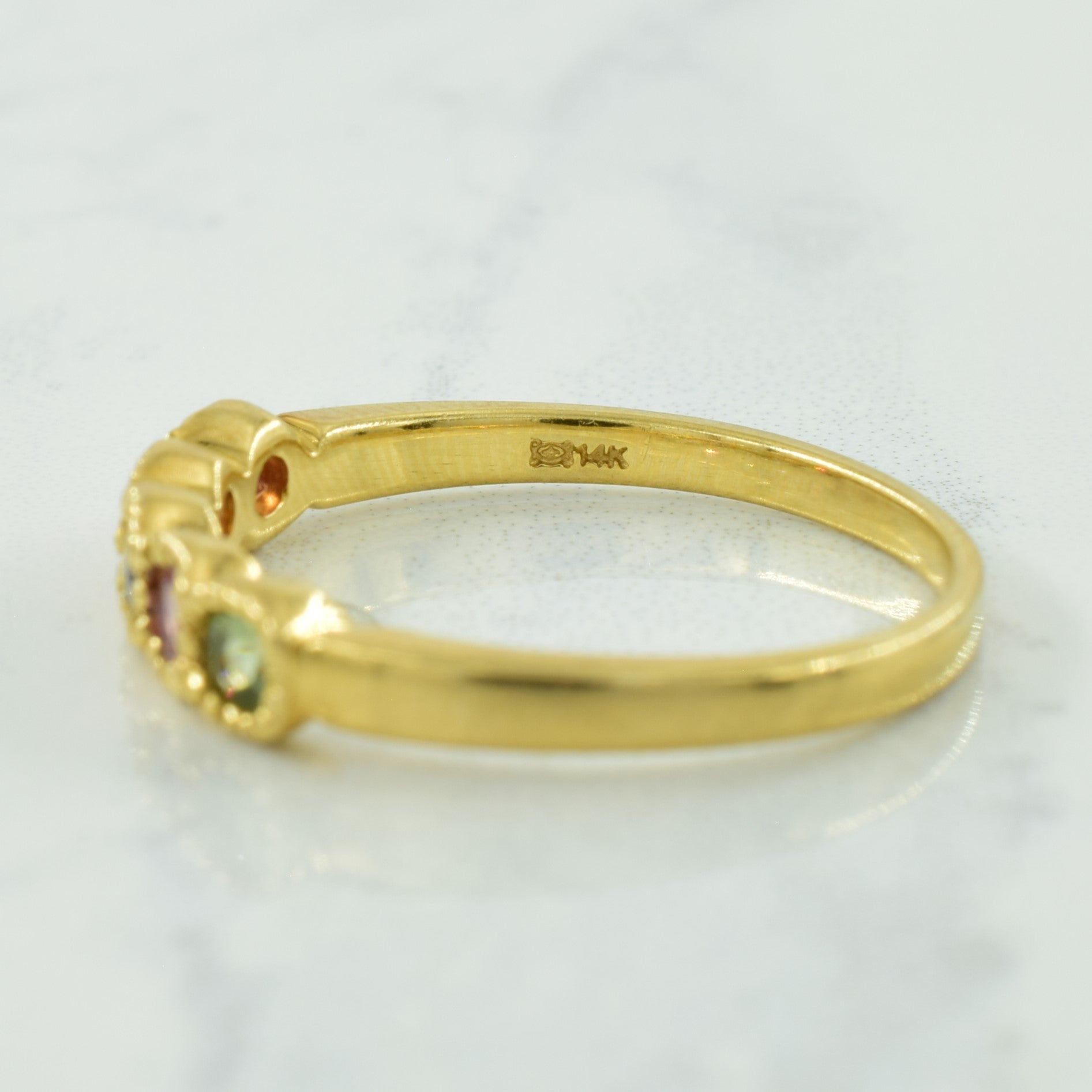 Multi Colour Sapphire Ring | 0.50ctw | SZ 8.75 |