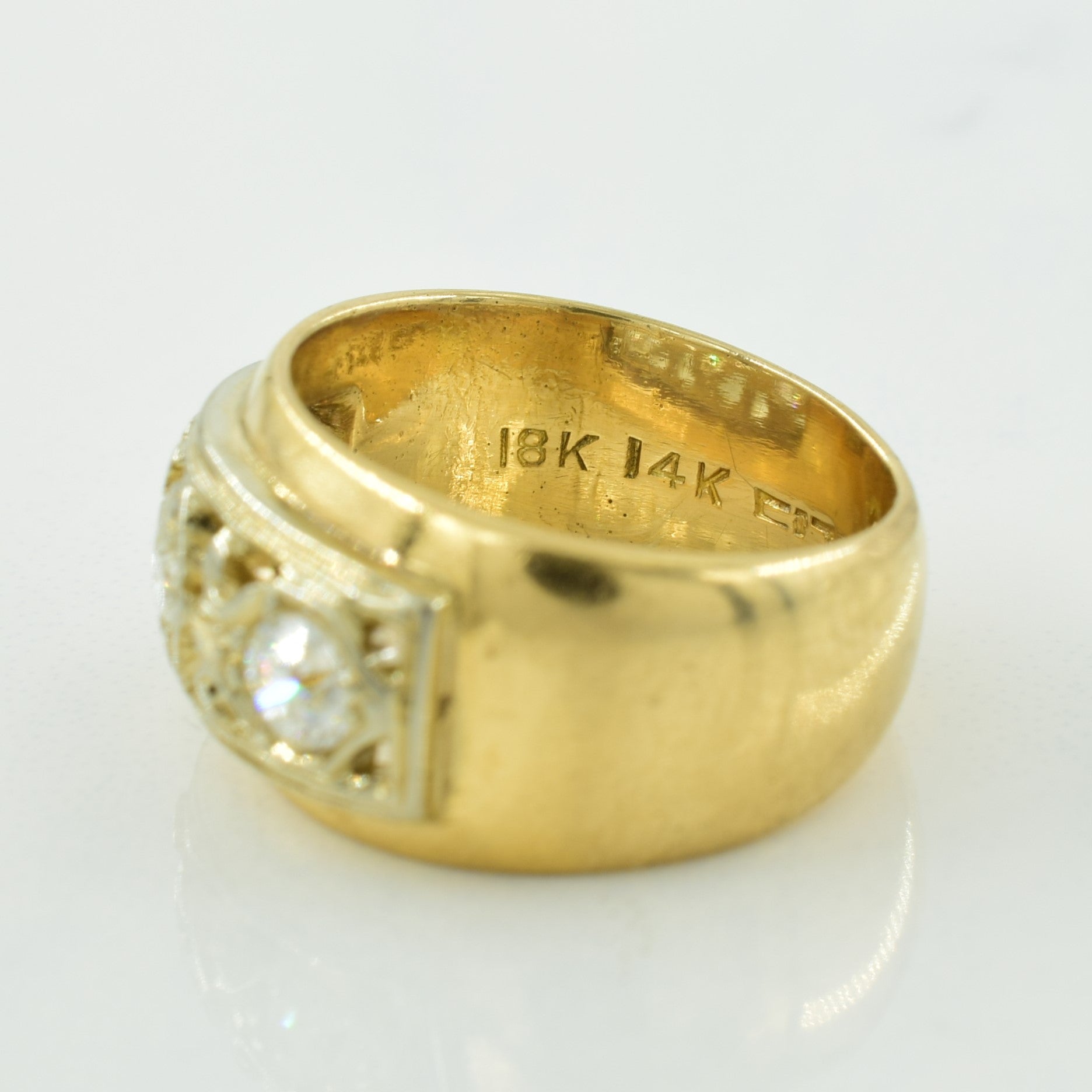 Three Stone Diamond Ring | 0.35ctw | SZ 4 |