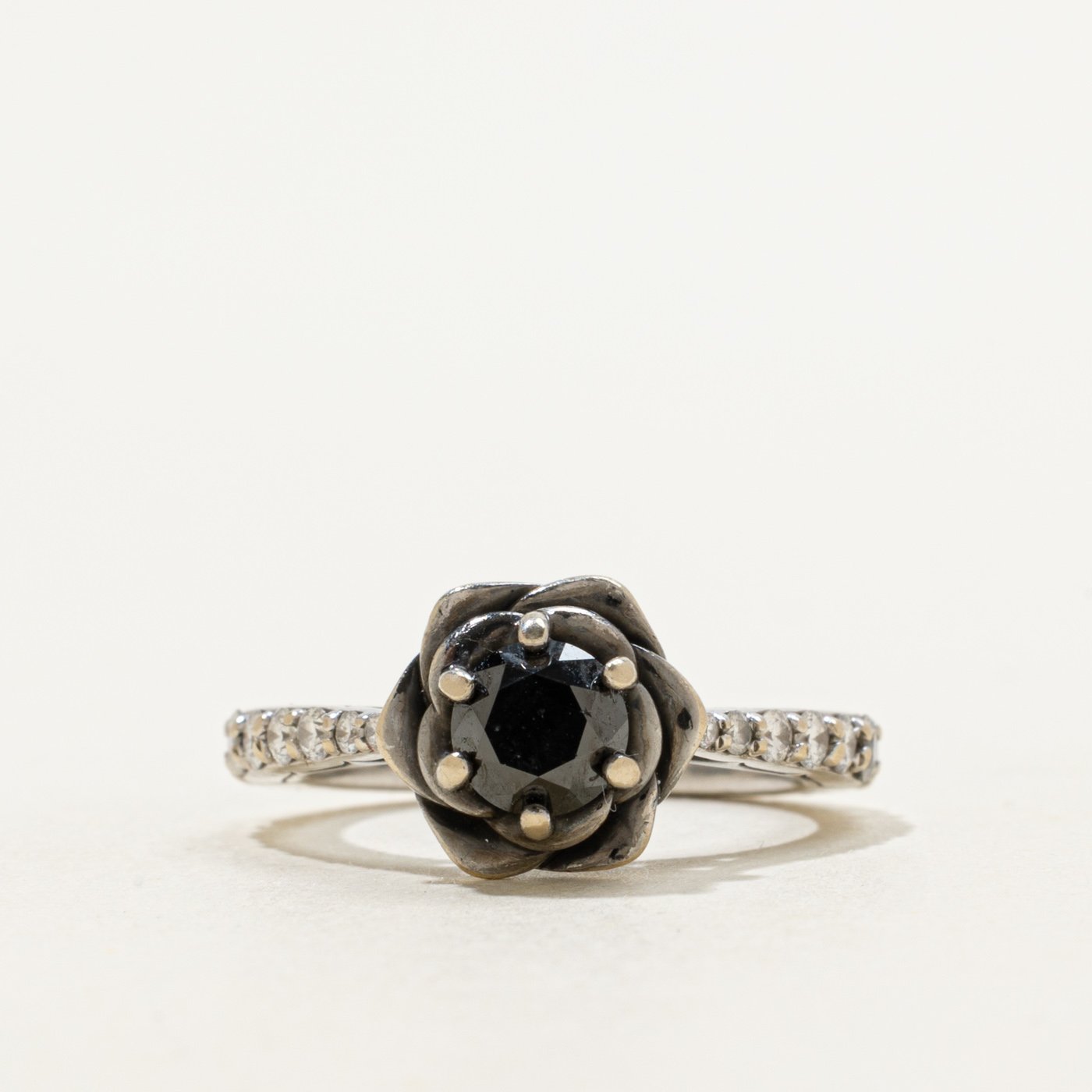 14K Ring with .58ct Diamond