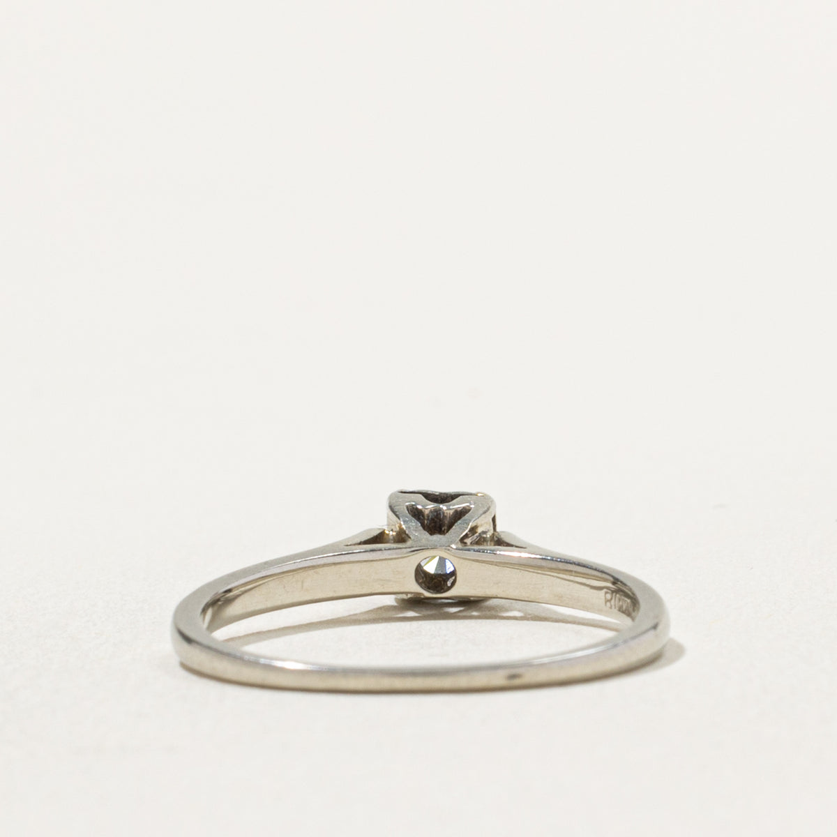 'Birks' Solitaire Diamond Ring | 0.21ct | SZ 6