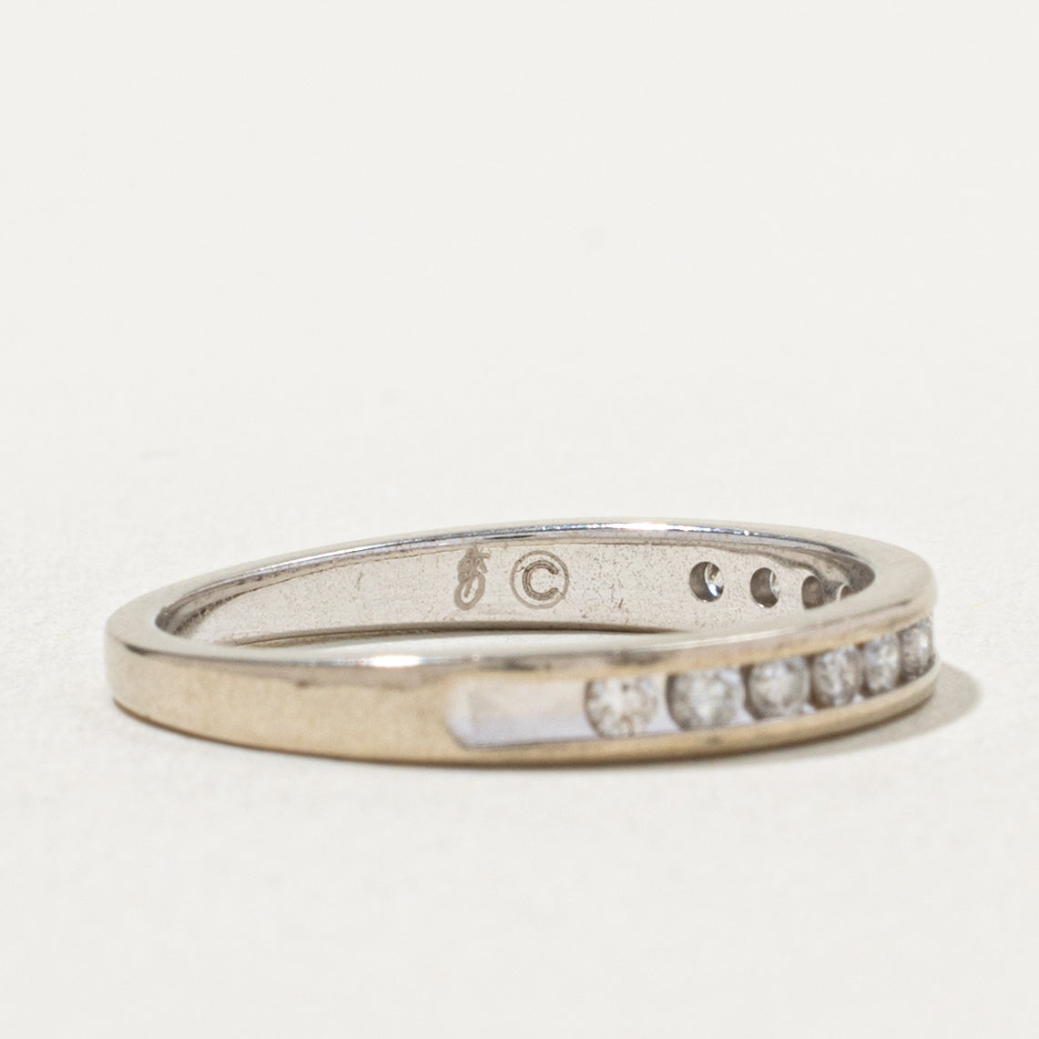 10k Semi Eternity Diamond Band | 0.25ctw | 2.8mm | SZ 7