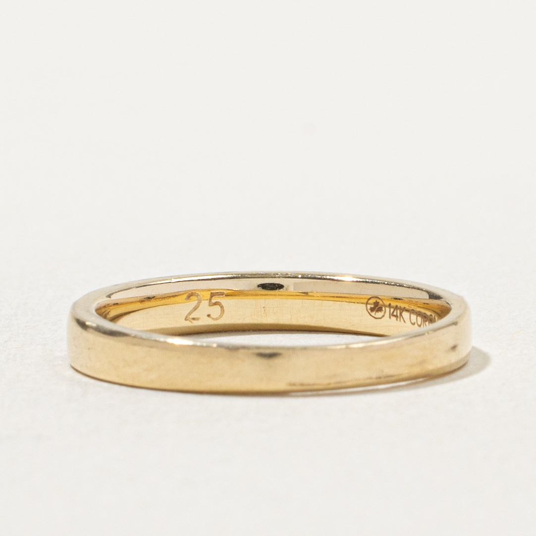 14k Semi Eternity Diamond Band | 0.26ctw | 2.68mm | SZ 5