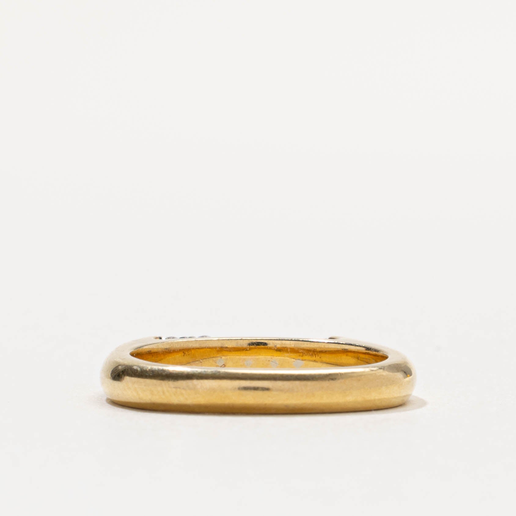 18k Diamond Five Stone Band | 0.28ctw | 3mm | SZ 6