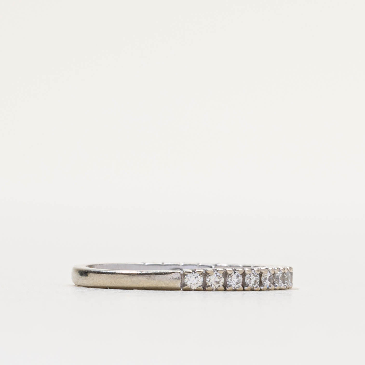 14k Semi-Eternity Diamond Band | 0.27ctw | 2mm | SZ 5
