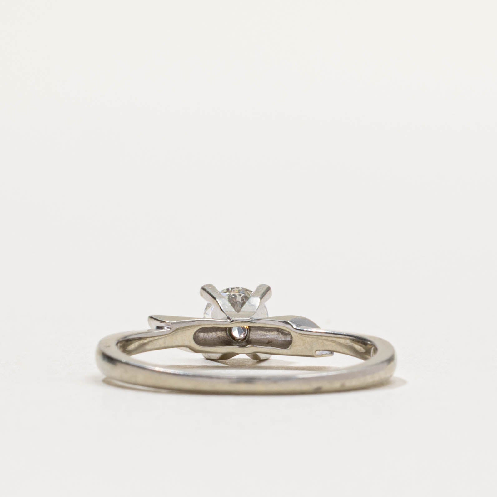 18k Solitaire Diamond Engagement Ring | 0.28ct VS1 H/I | SZ 5.75