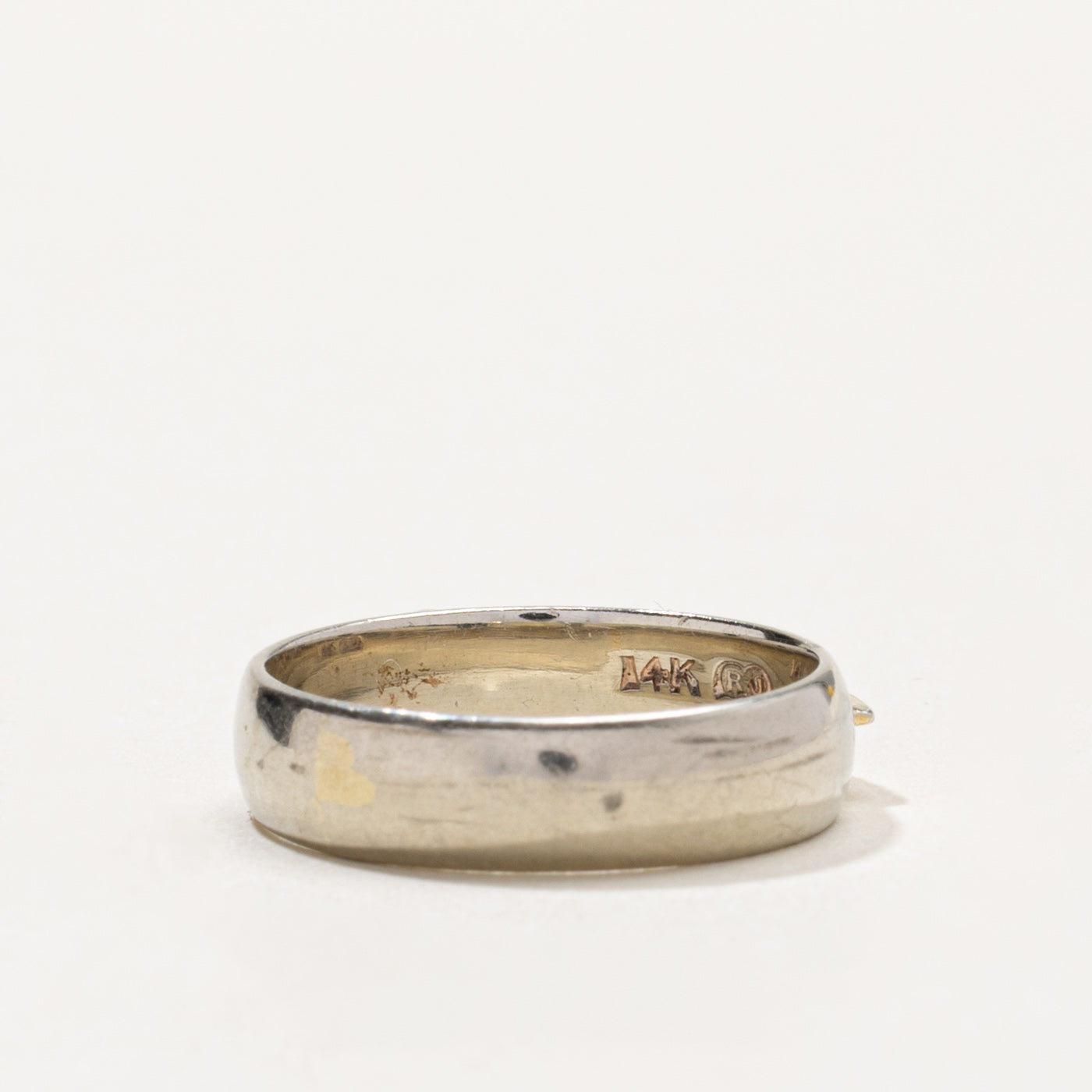 14k Four Stone Diamond Band | 0.27ctw | 4.85mm | SZ 5.75