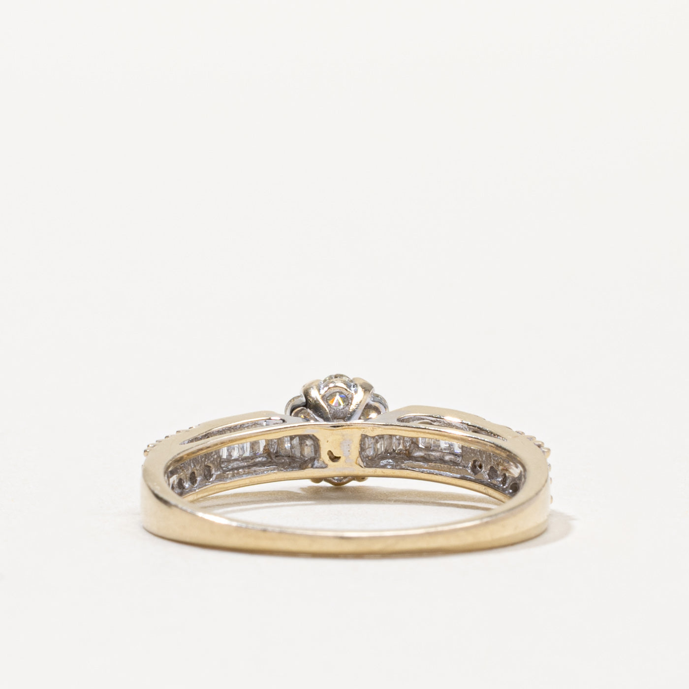 18k Diamond Daisy Cluster Ring | 0.26ctw | SZ 7.75