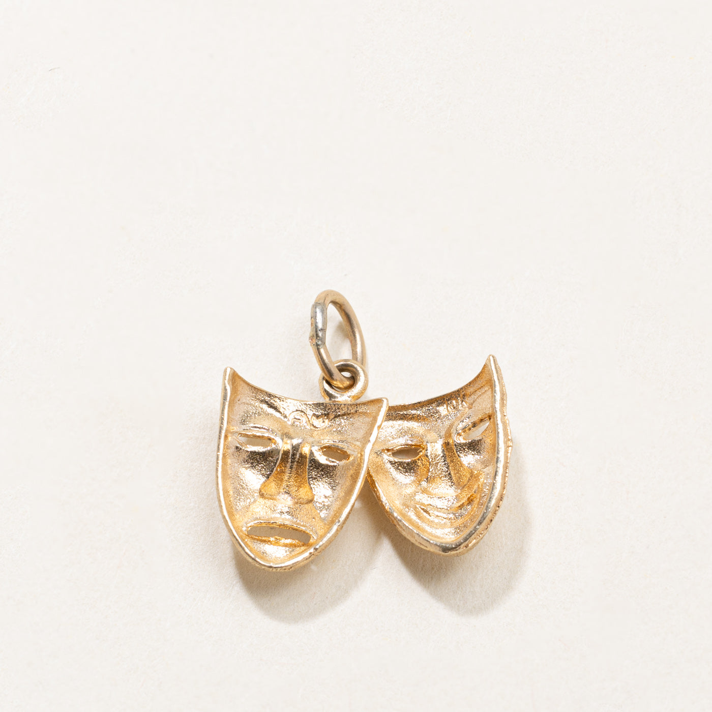 10k Comedy & Tragedy Masks Charm