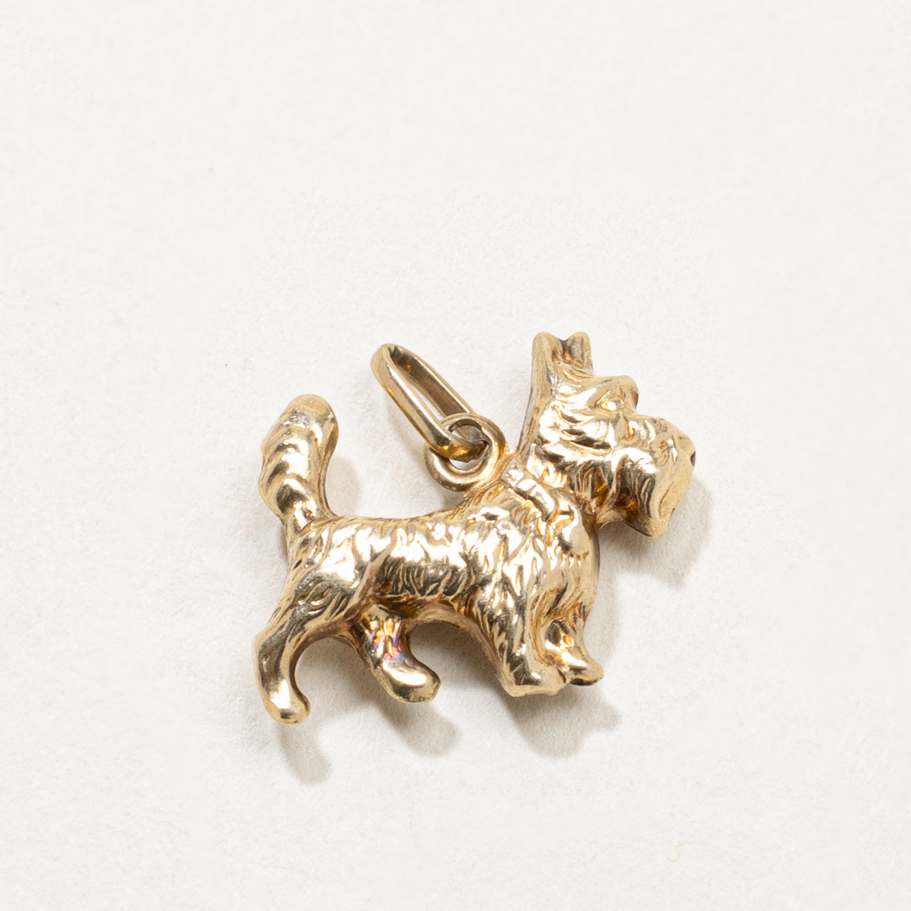 9k Scottish Terrier Dog Charm