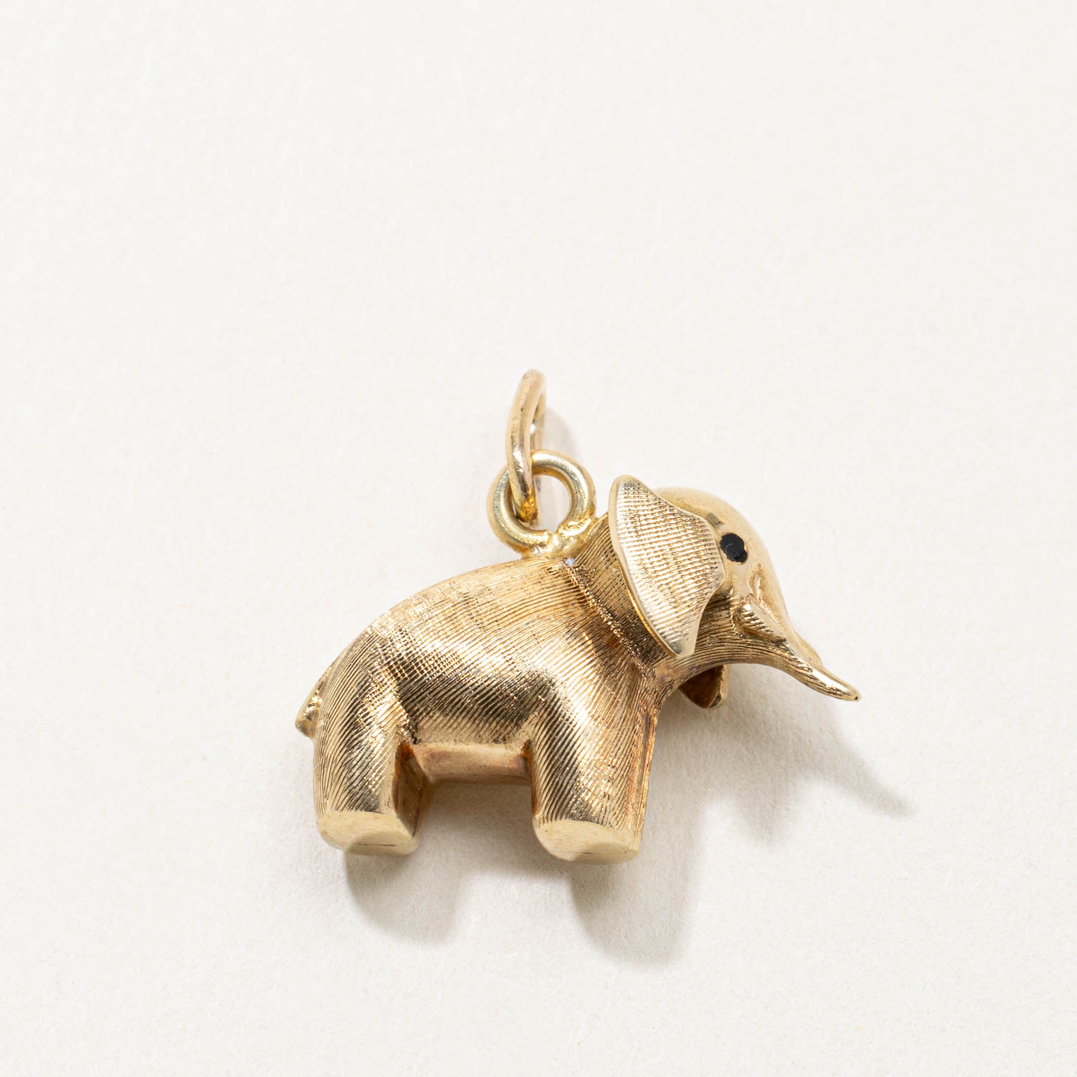 14k Elephant Charm