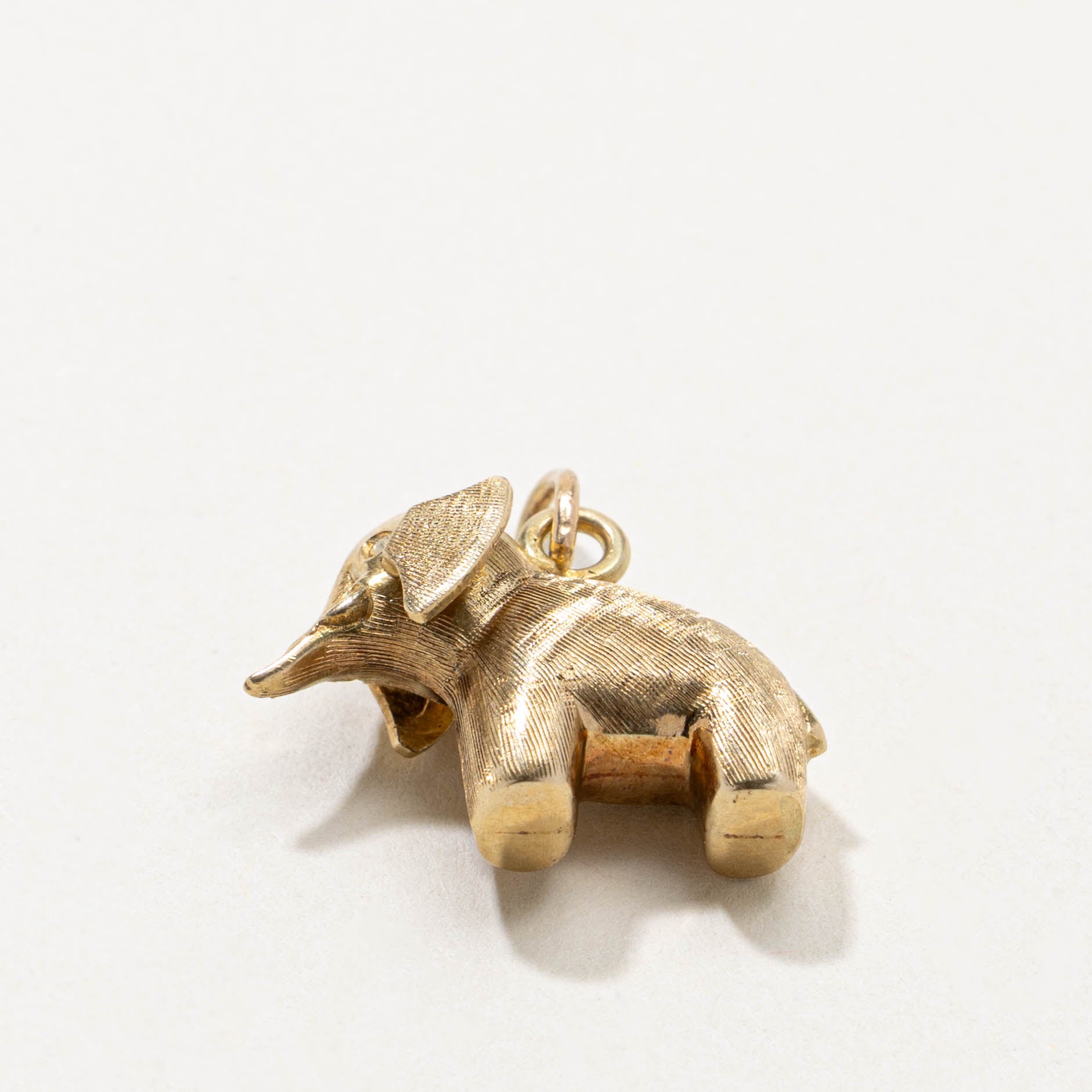 14k Elephant Charm