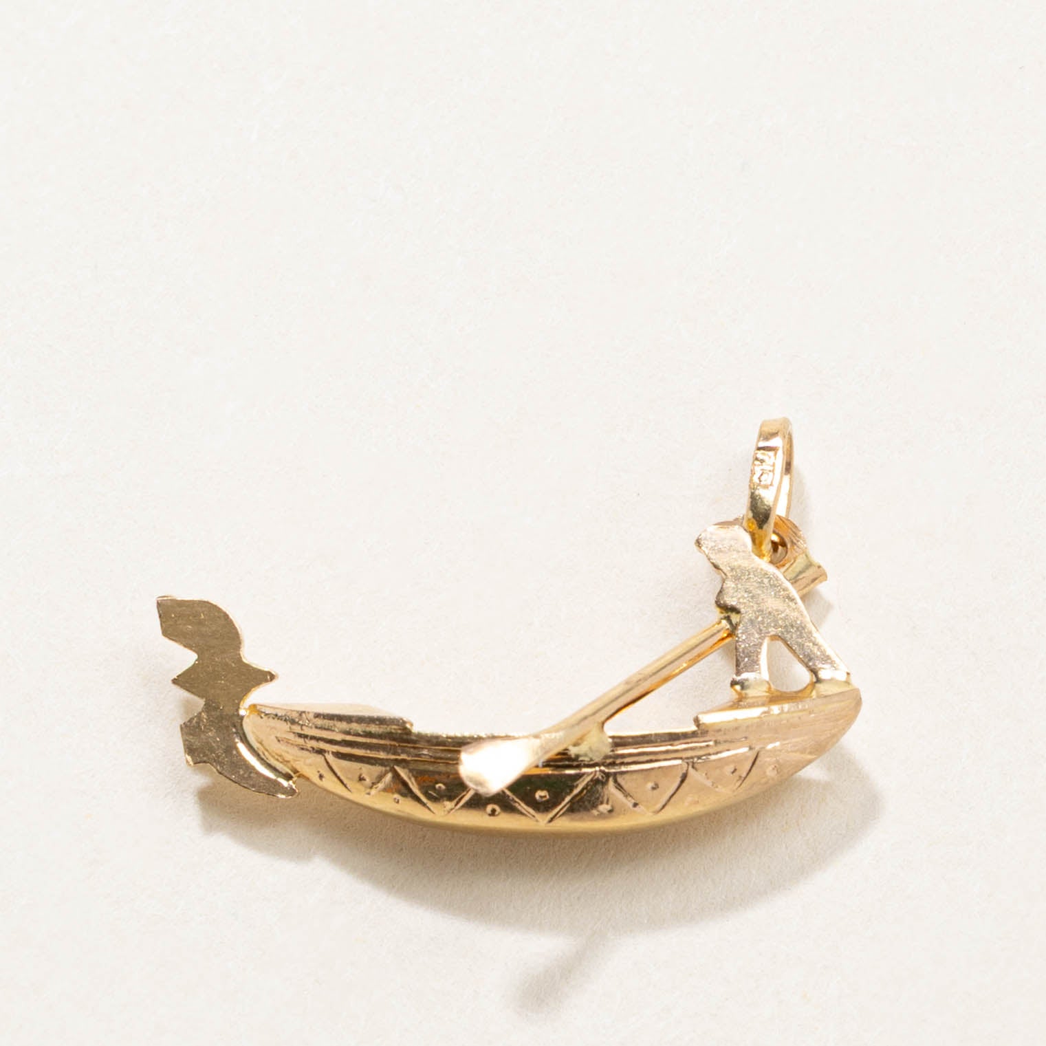18k Gondola Charm