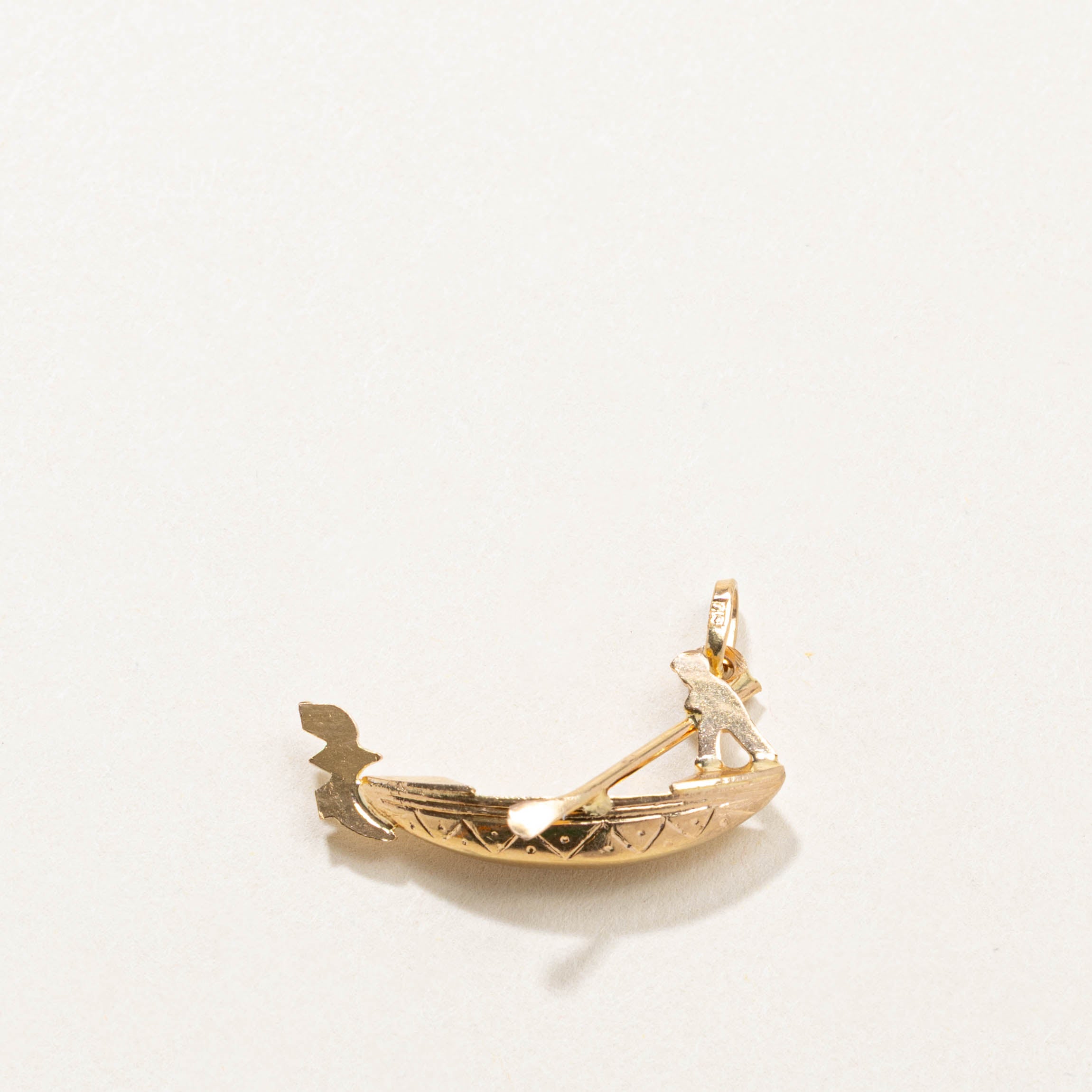 18k Gondola Charm
