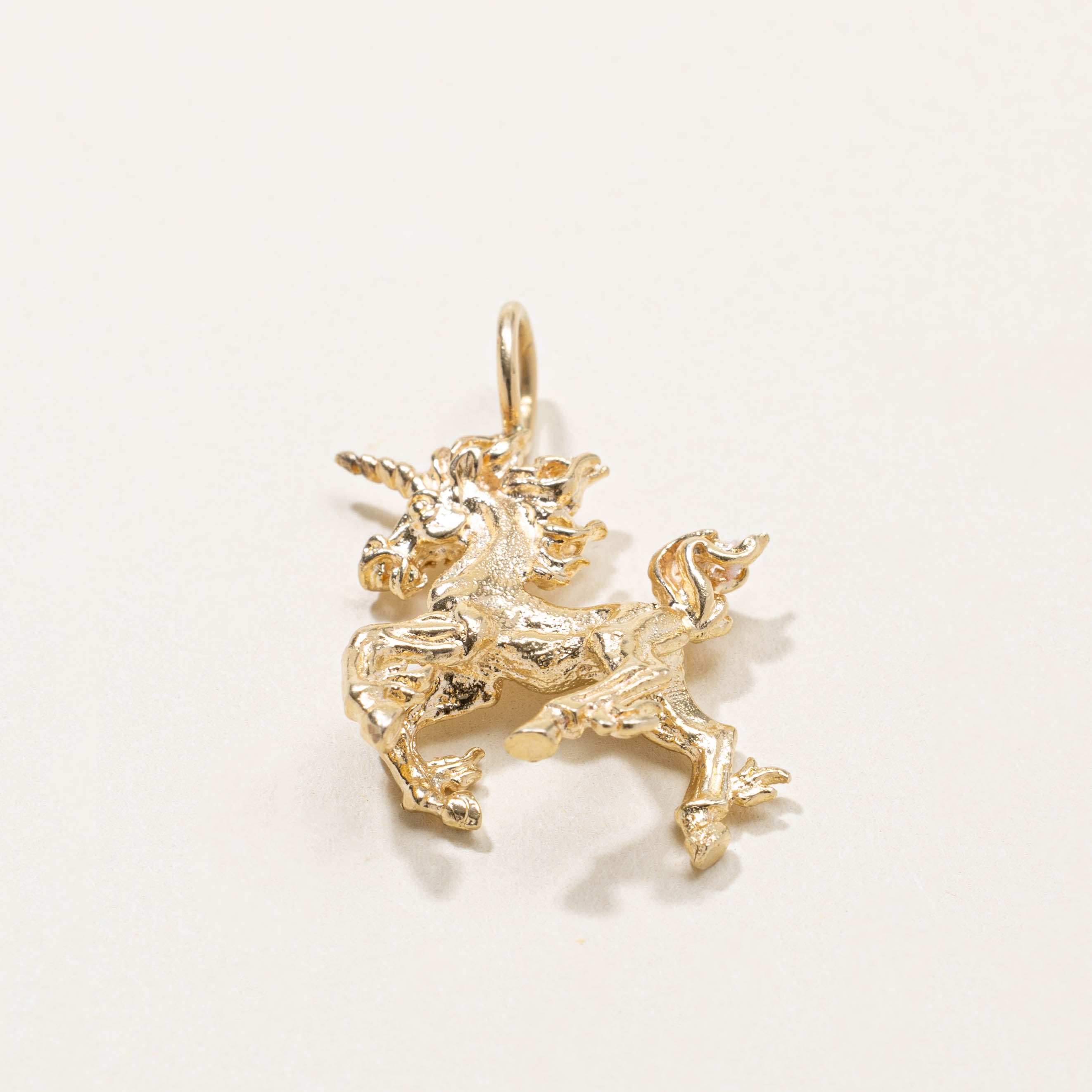 14k Unicorn Charm
