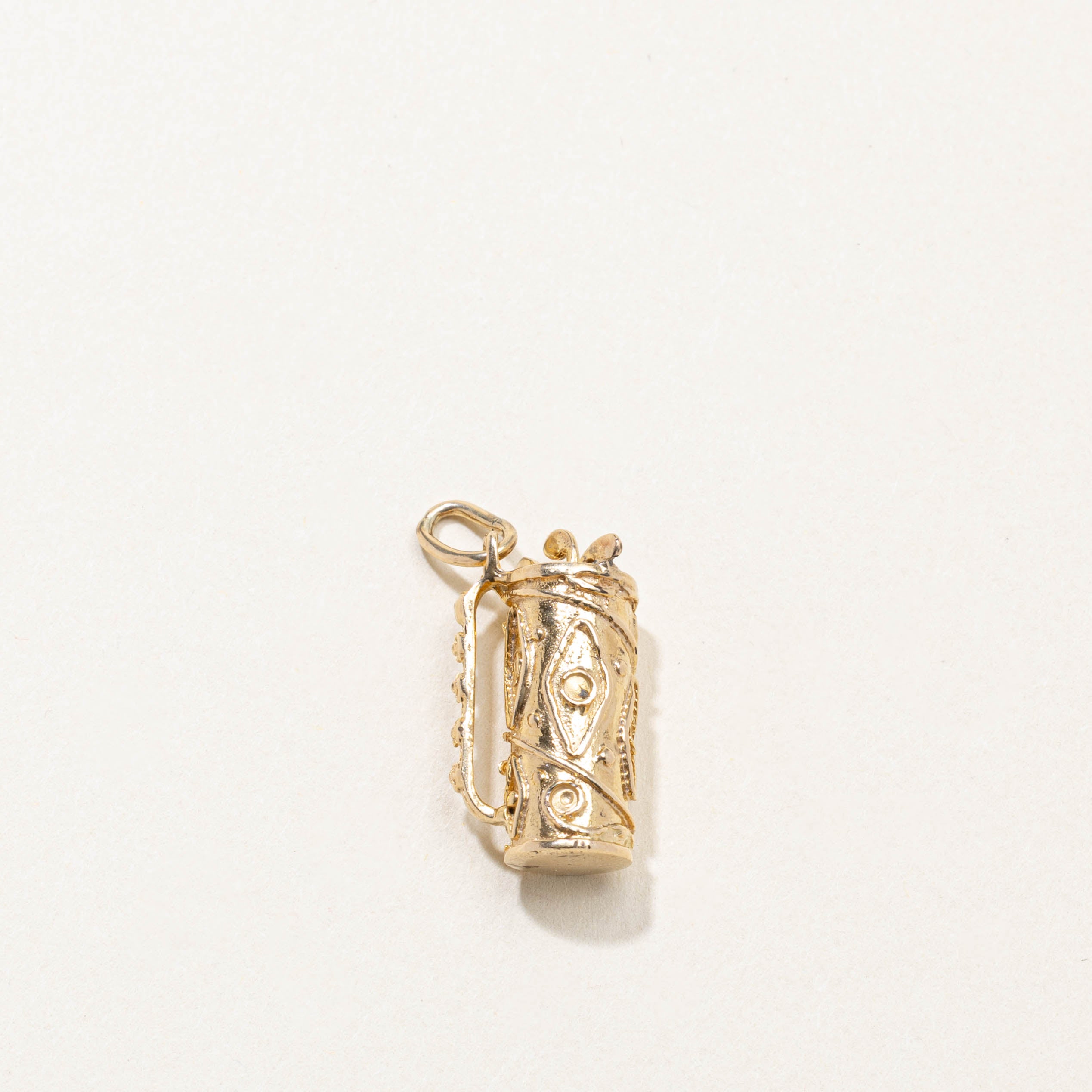 10k Golf Bag Charm