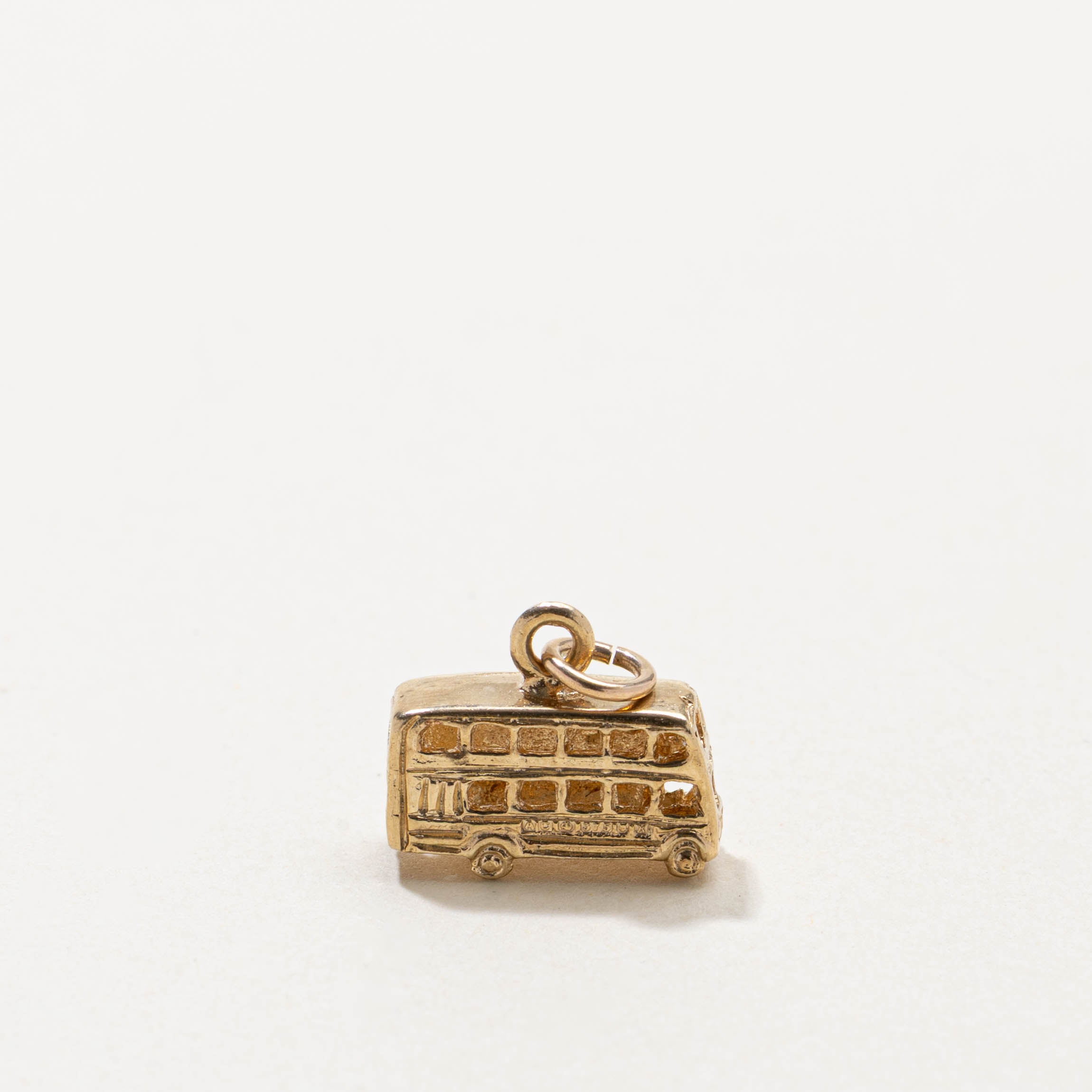 9k Double Decker Bus Charm